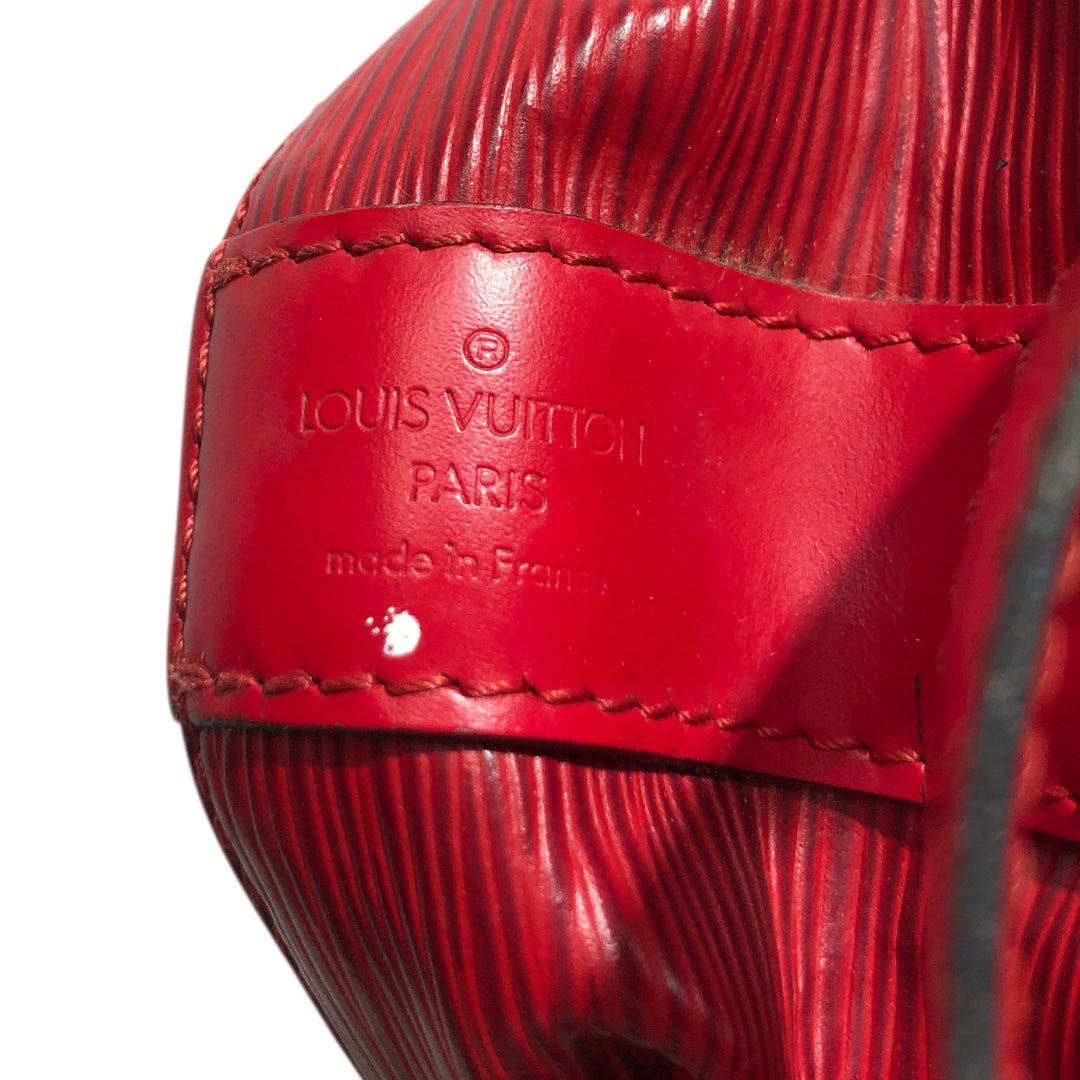 LOUIS VUITTON/Hand Bag/Leather/RED/EPI leather twist bucket bag view 7