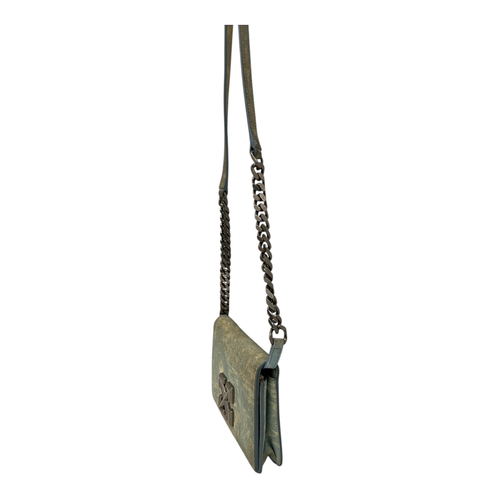 OFF-WHITE/Cross Body Bag/All Over Print/Suede/WHT/"JITNEY" view 3