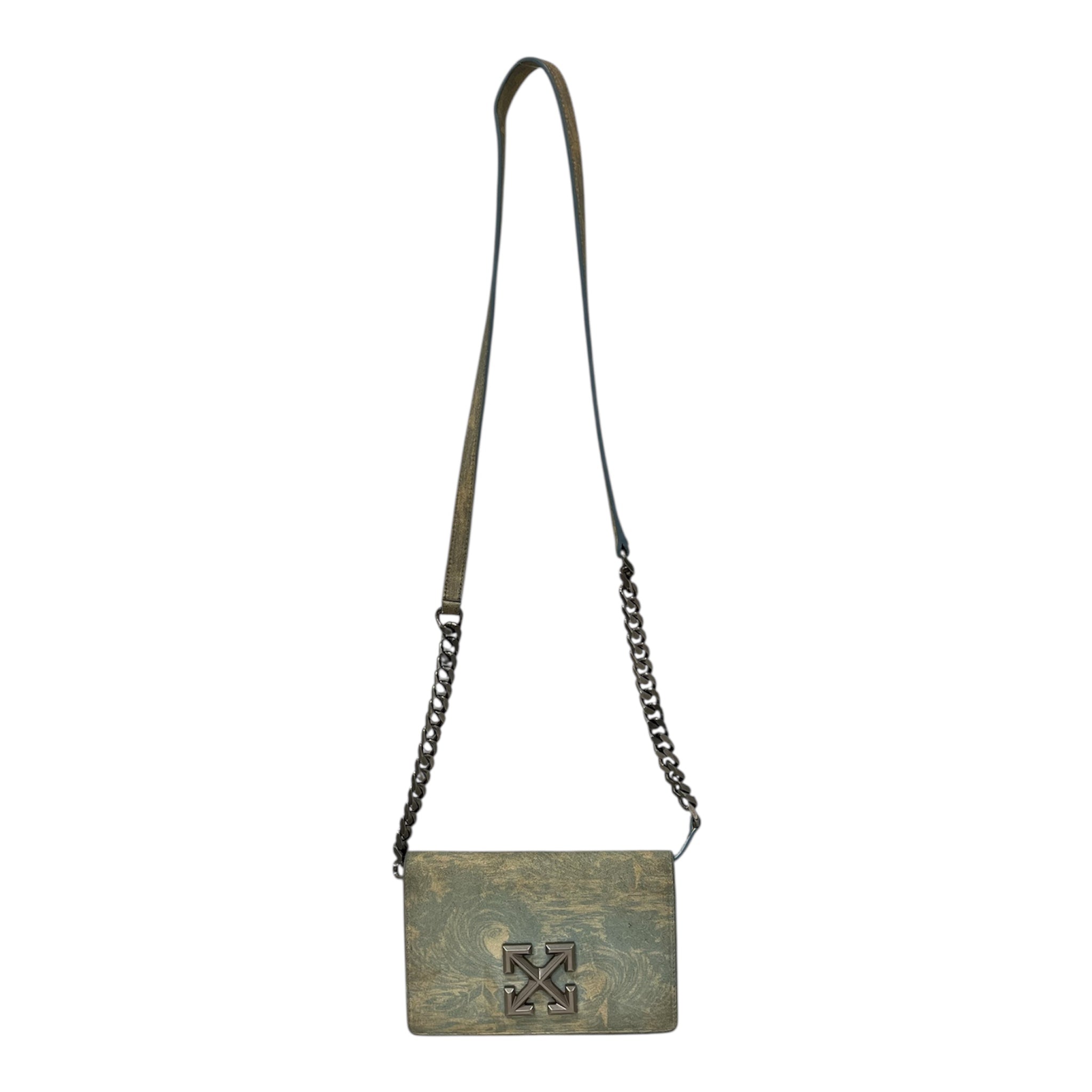 OFF-WHITE/Cross Body Bag/All Over Print/Suede/WHT/"JITNEY" view 1