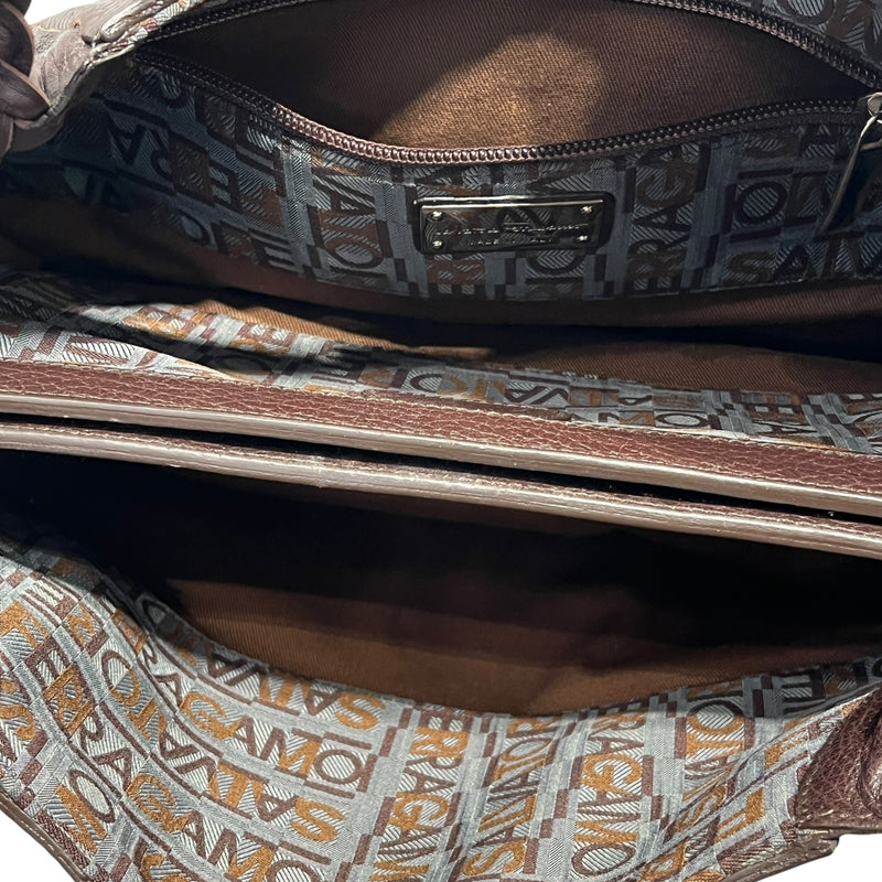 Salvatore Ferragamo/Hand Bag/Cotton/BRW/