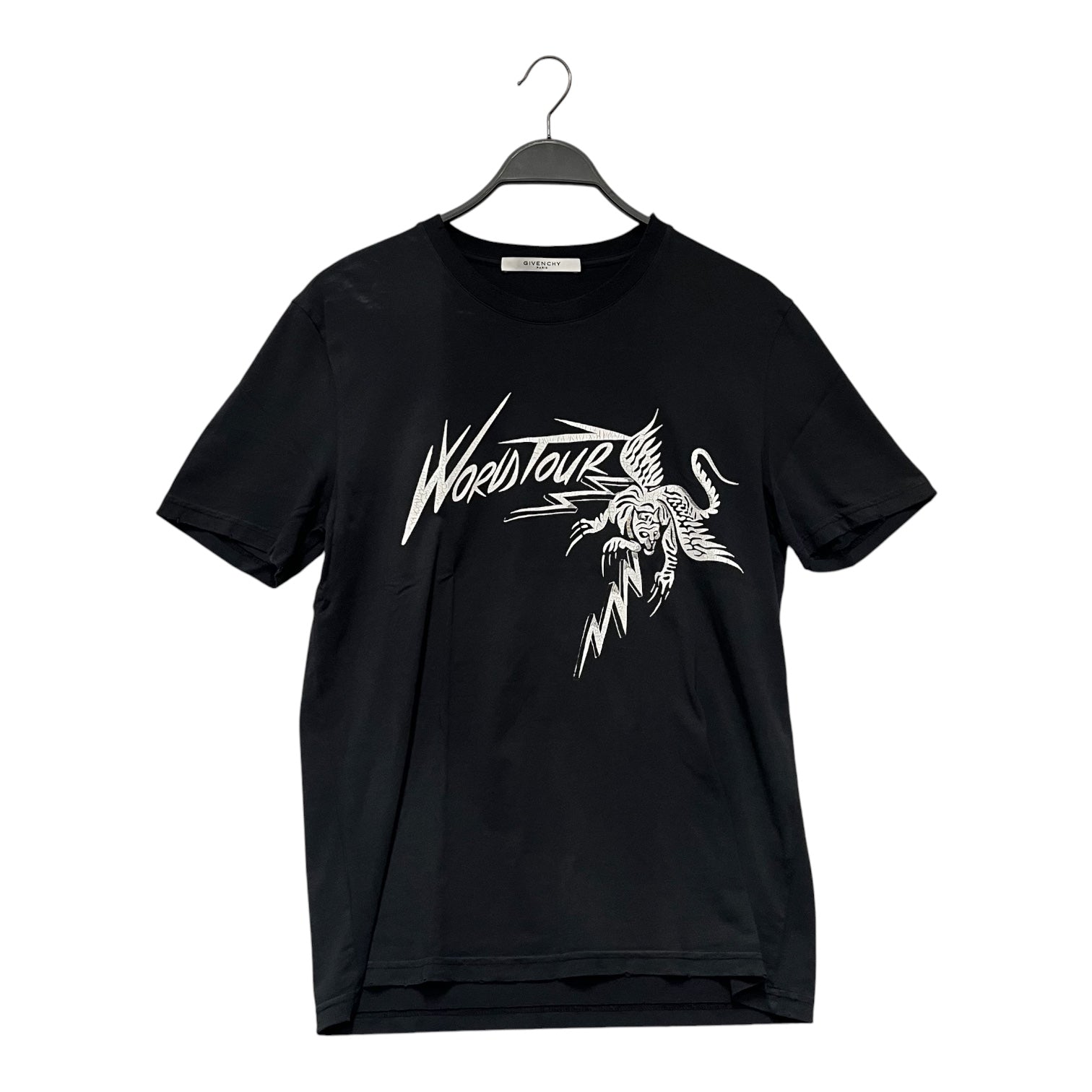 GIVENCHY/T-Shirt/S/Cotton/BLK/Graphic/World Tour view 1