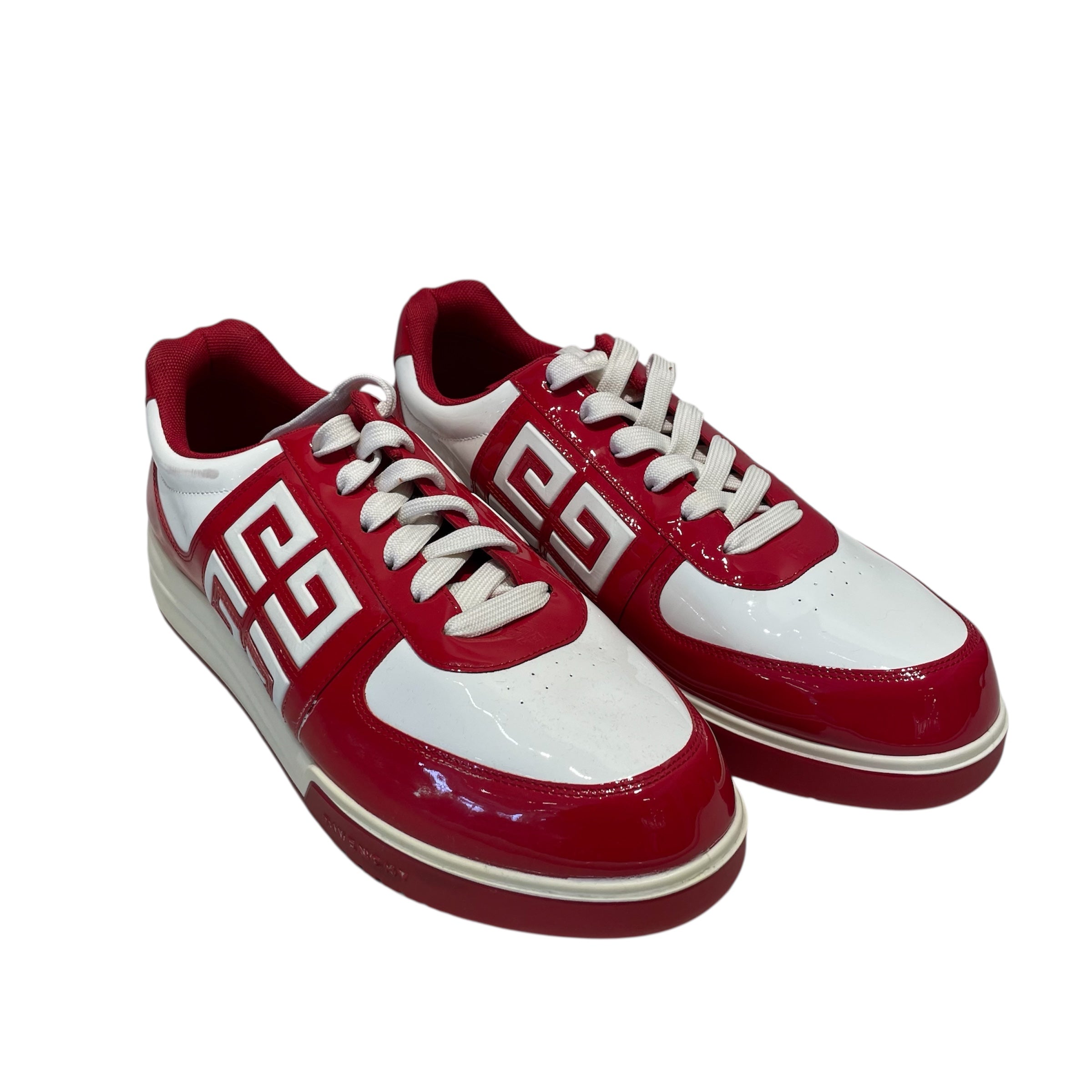 GIVENCHY/Low-Sneakers/US 13/Nylon/RED/Givenchy G4 Low Top view 1