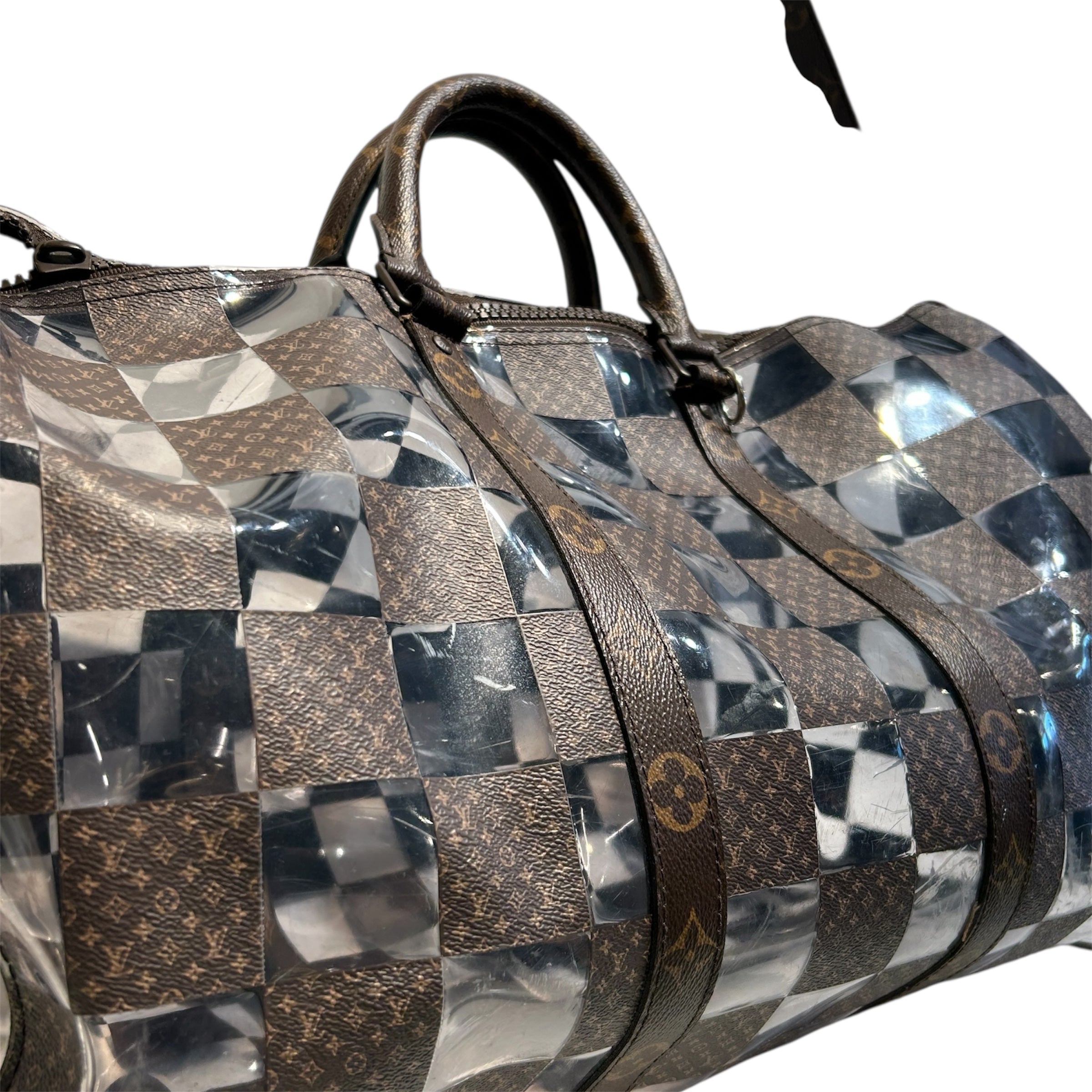 LOUIS VUITTON/Luggage/Monogram/CLR/Monogram Chess Keepall 50 view 6