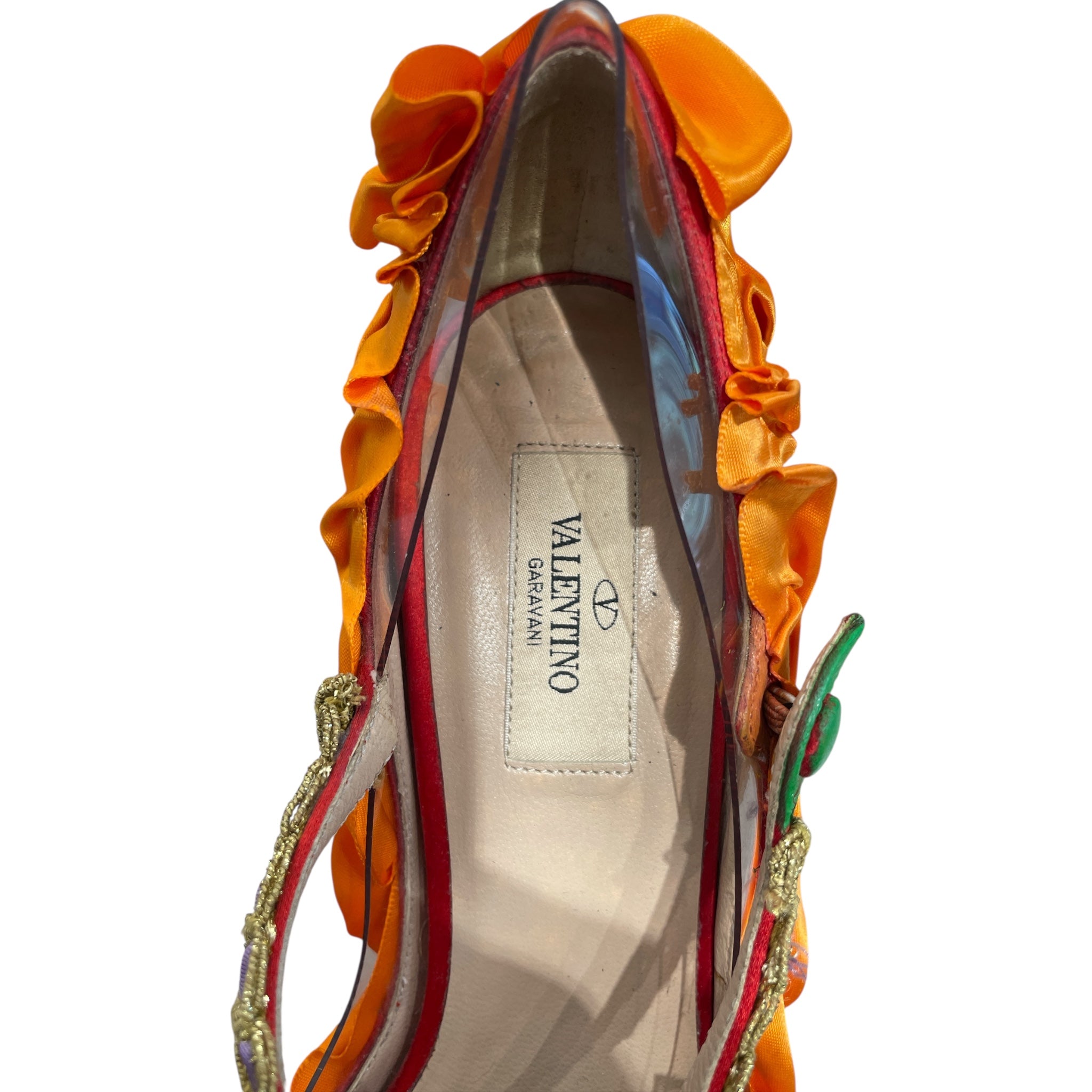 VALENTINO GARAVANI/Heels/EU 40/ORN/Runway Piece view 3