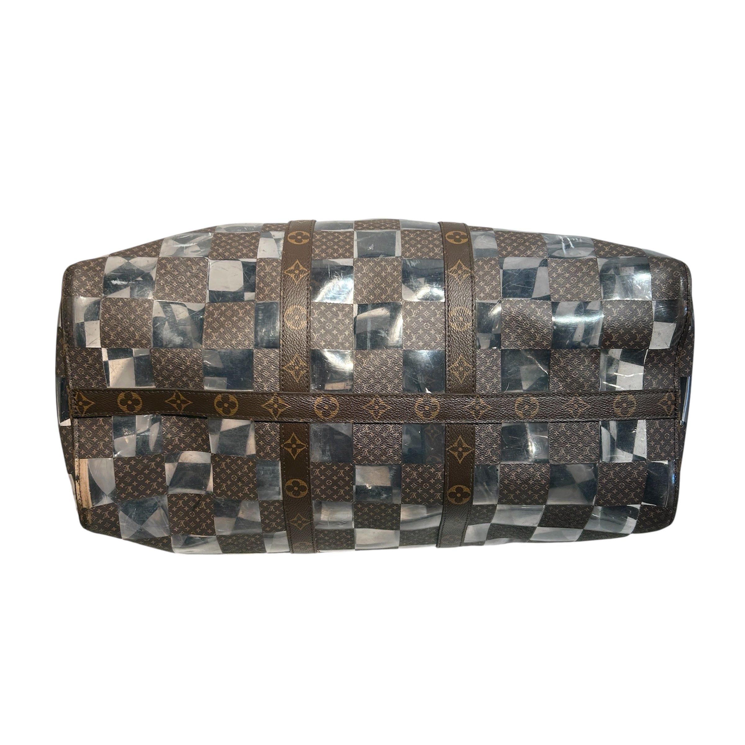 LOUIS VUITTON/Luggage/Monogram/CLR/Monogram Chess Keepall 50 view 3