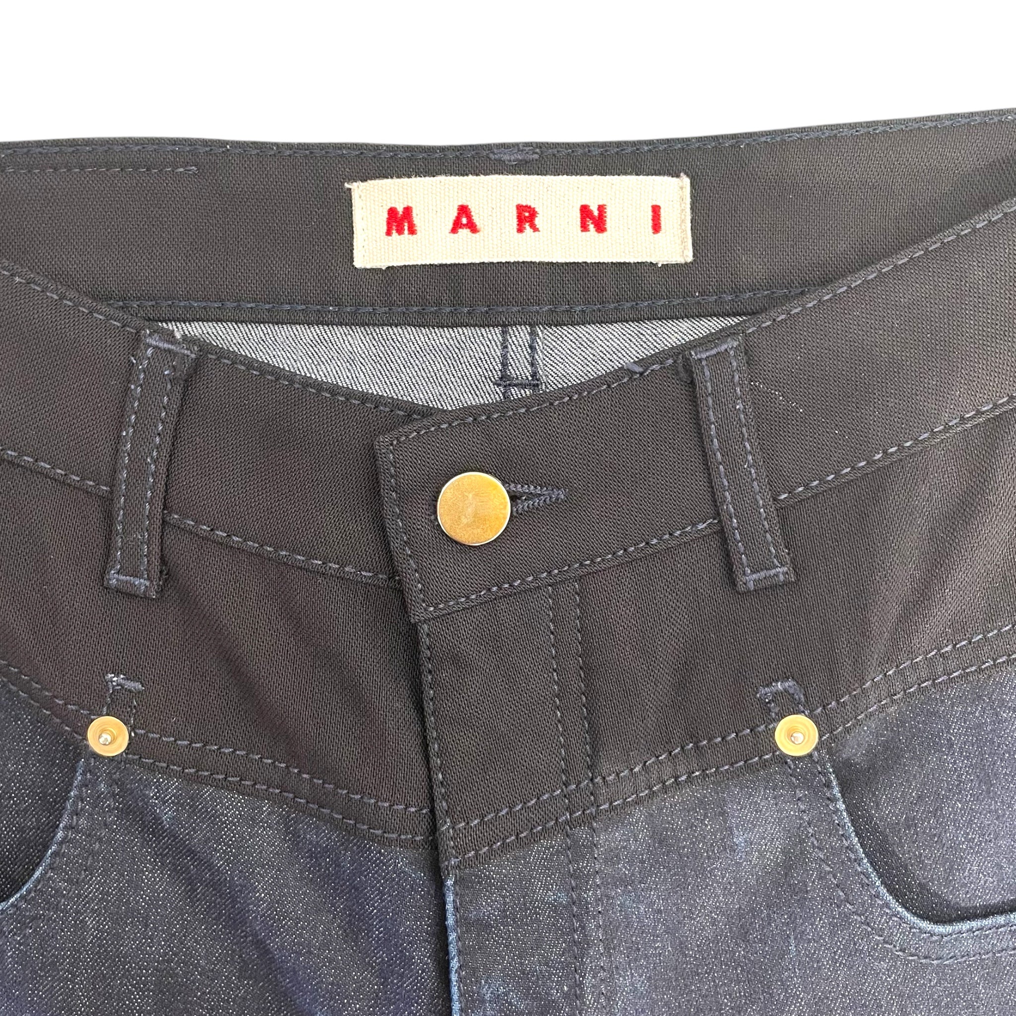 MARNI/Bottoms/25/Indigo/Cotton/PAJDK05Q02TCS96 view 3