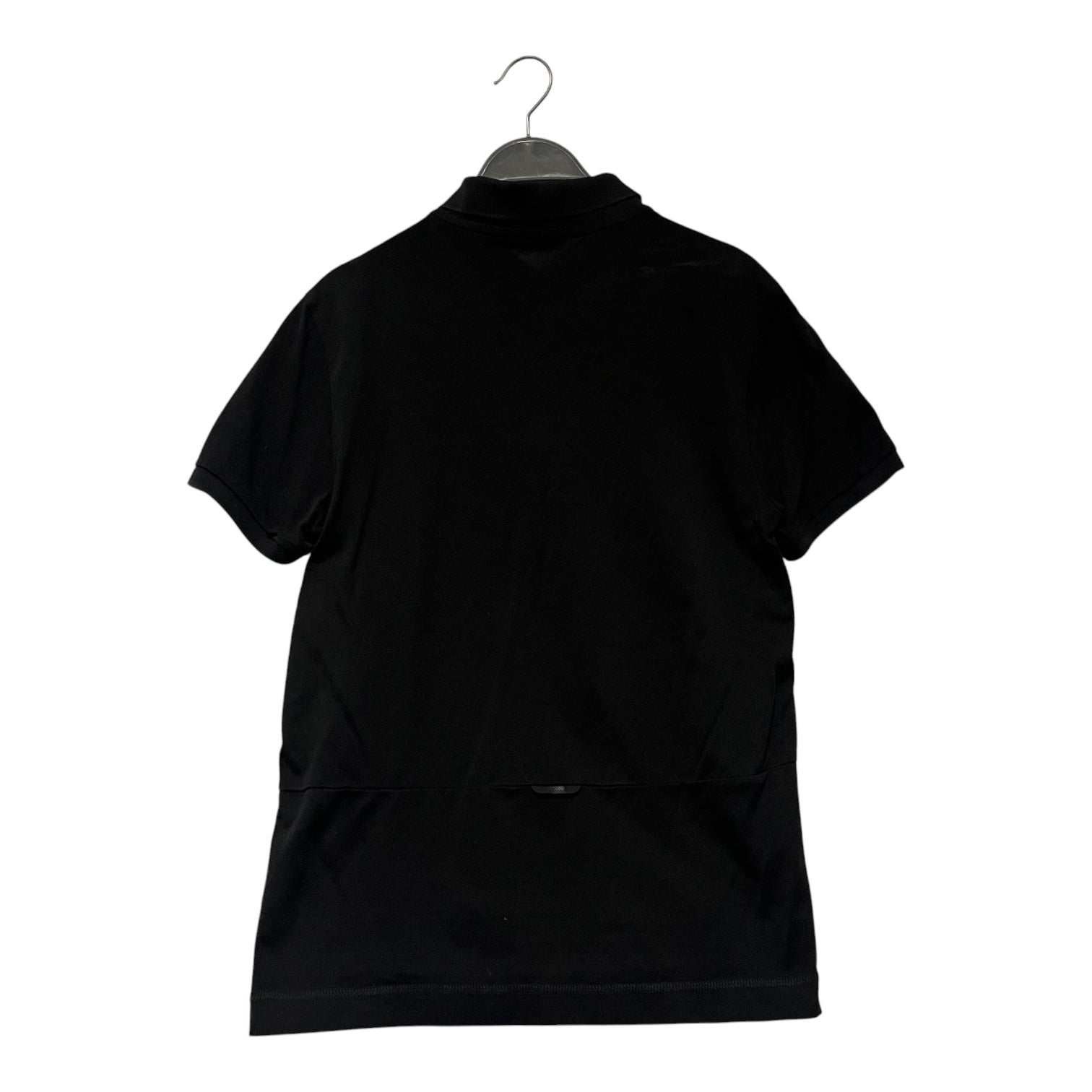 MONCLER/T-Shirt/L/Cotton/BLK/water resistant zip polo view 2