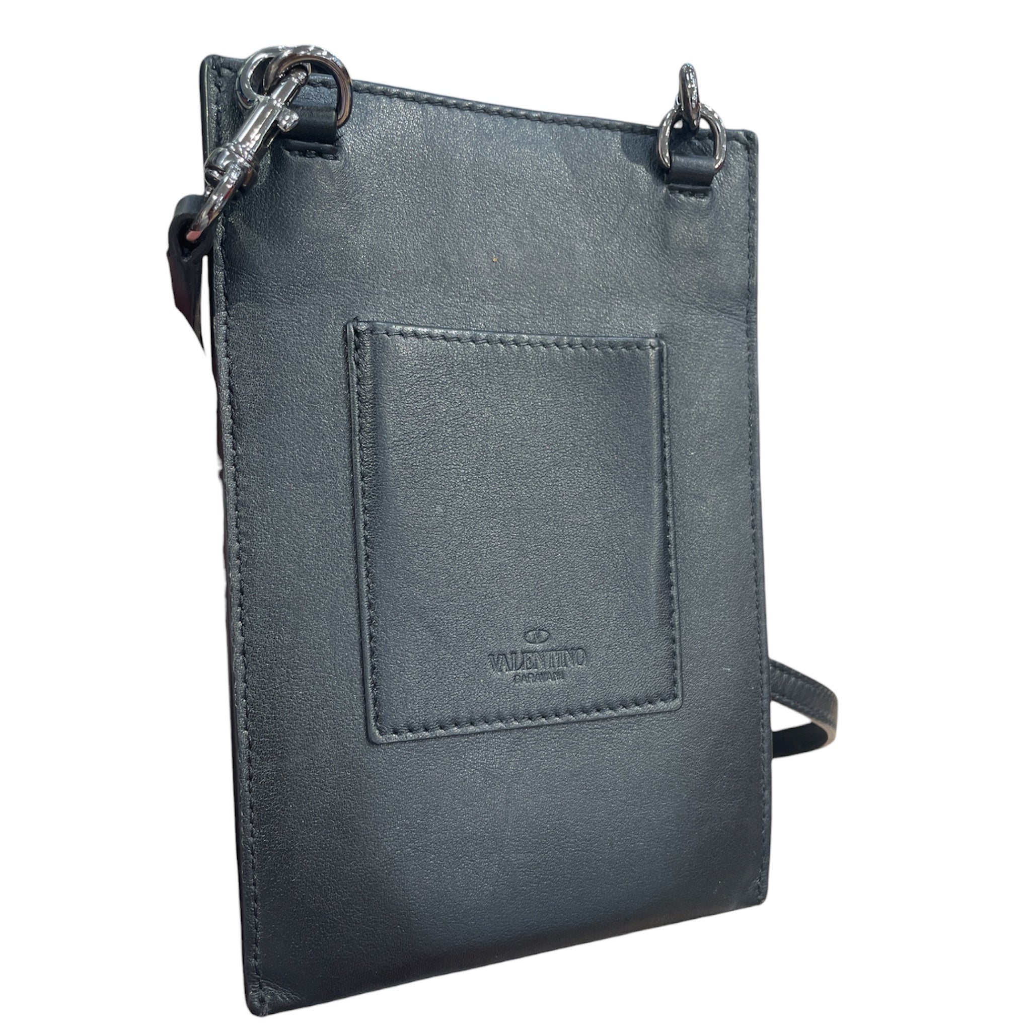 VALENTINO/Cross Body Bag/Leather/BLK/Valentino view 3