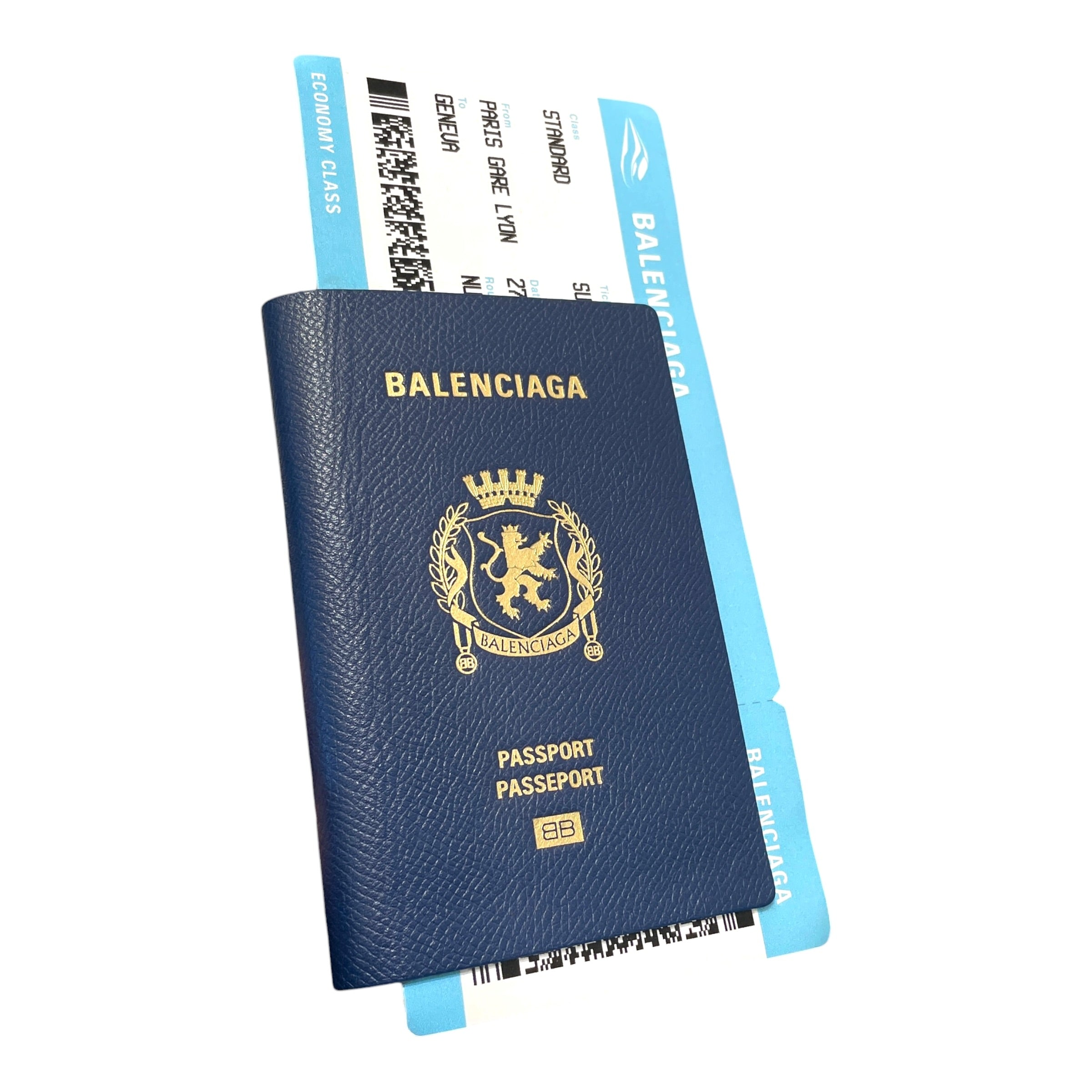BALENCIAGA/Wallet/Cotton/WHT/L's/Pasport Wallet view 1