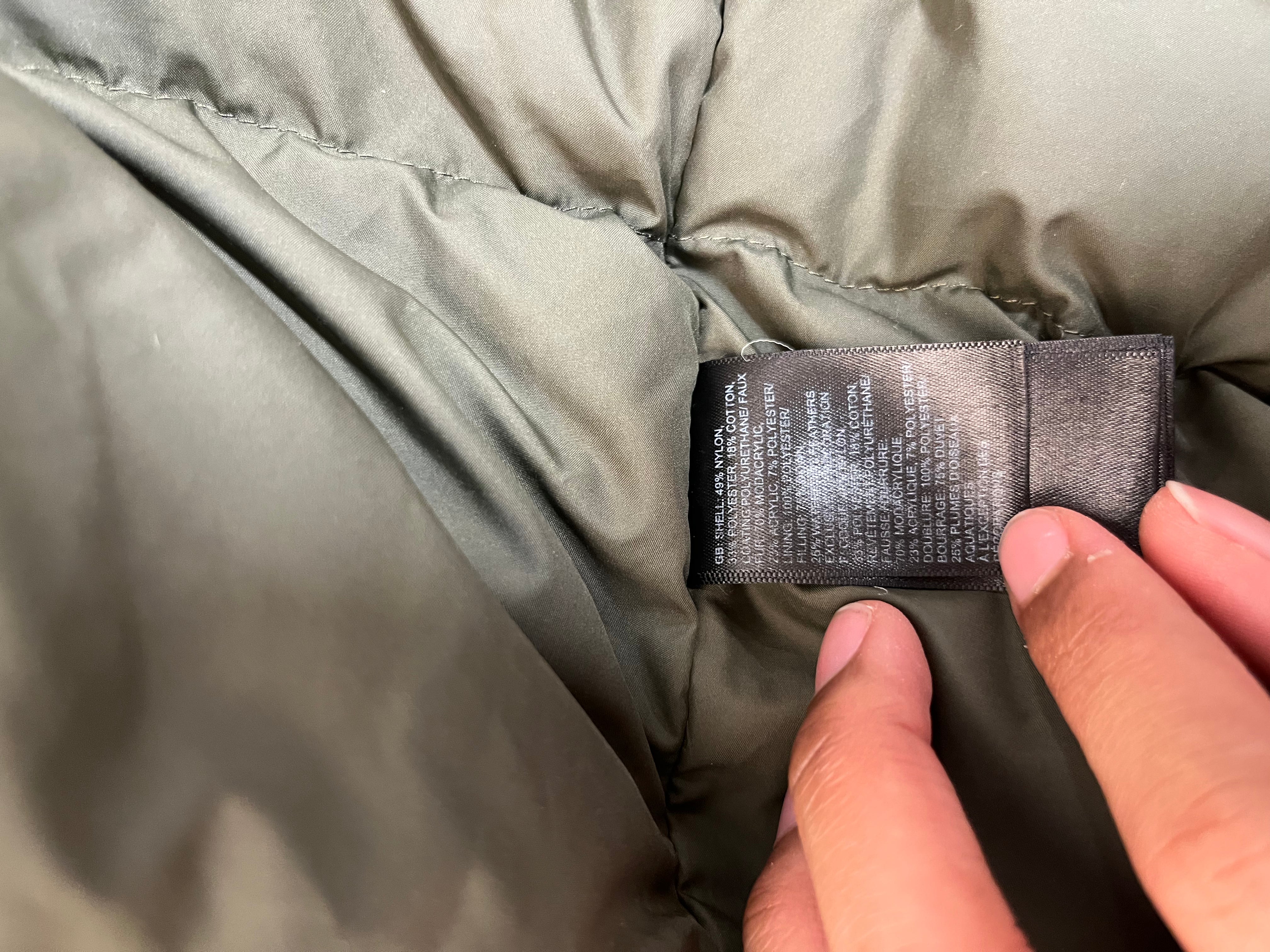 THE NORTH FACE/Coat/XS/Nylon/GRN/ view 4