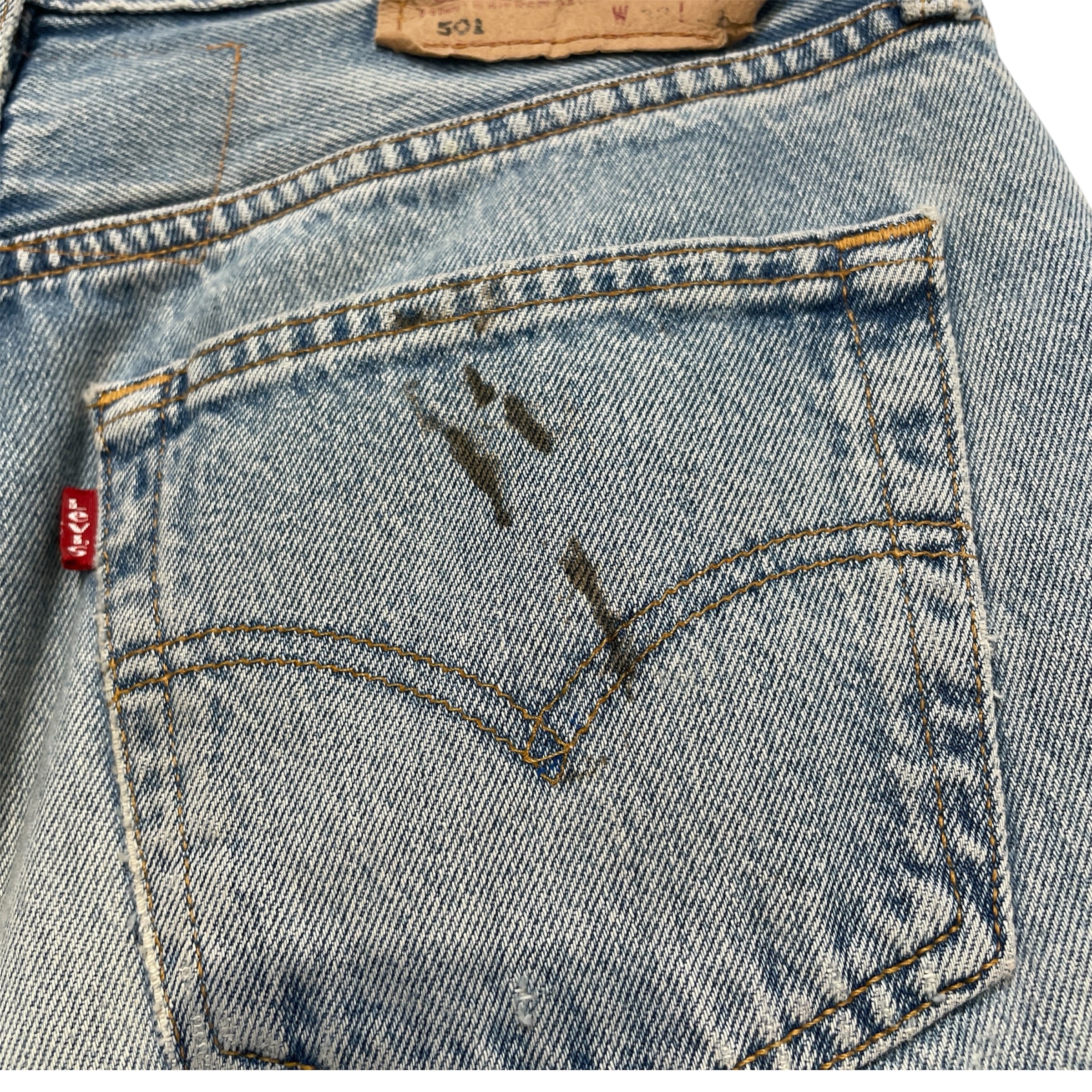 RRR123 RIVINGTON roi Rebis/Shorts/30/Denim/BLU/Graphic/Baptism Straight-Leg Short view 3