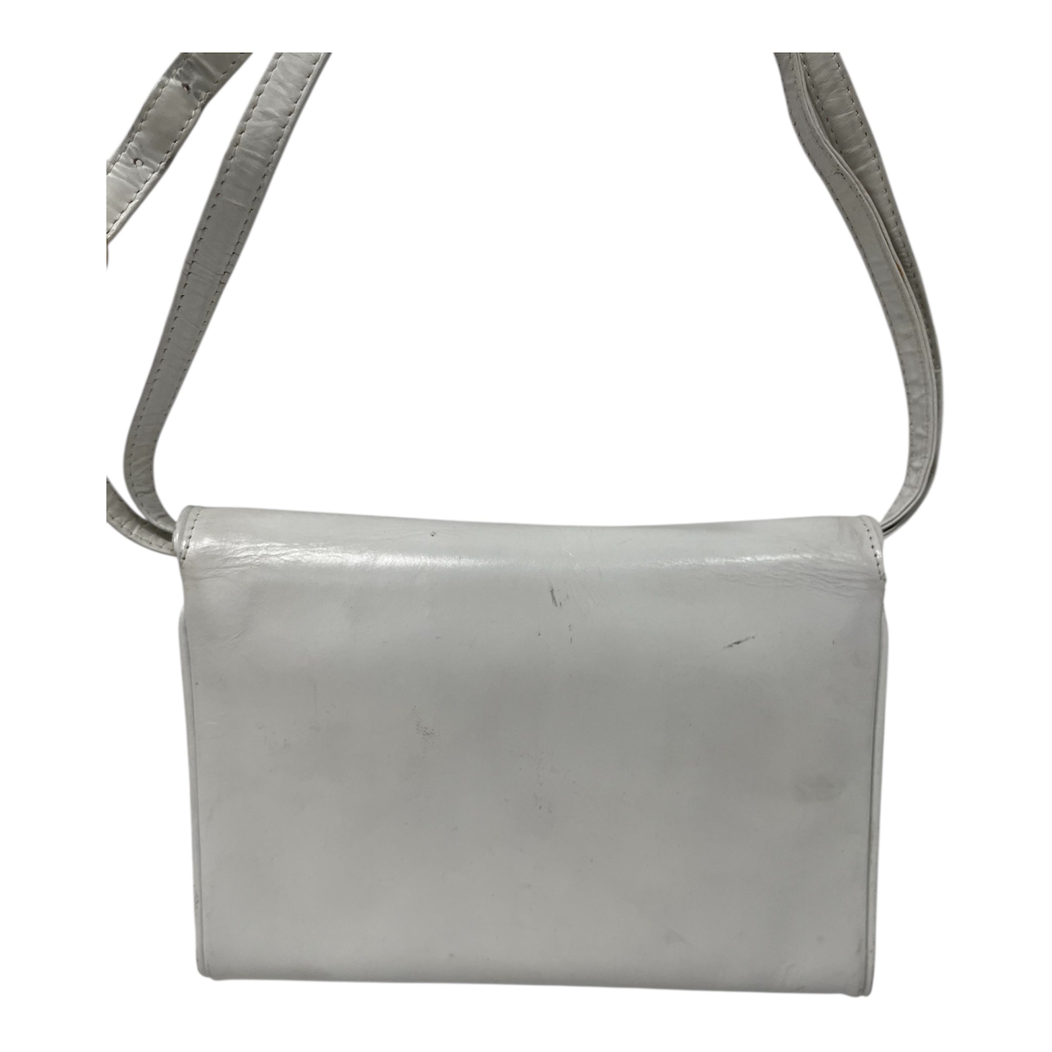 GUCCI/Cross Body Bag/Leather/WHT/LEATHER CROSSBODY BAG view 5