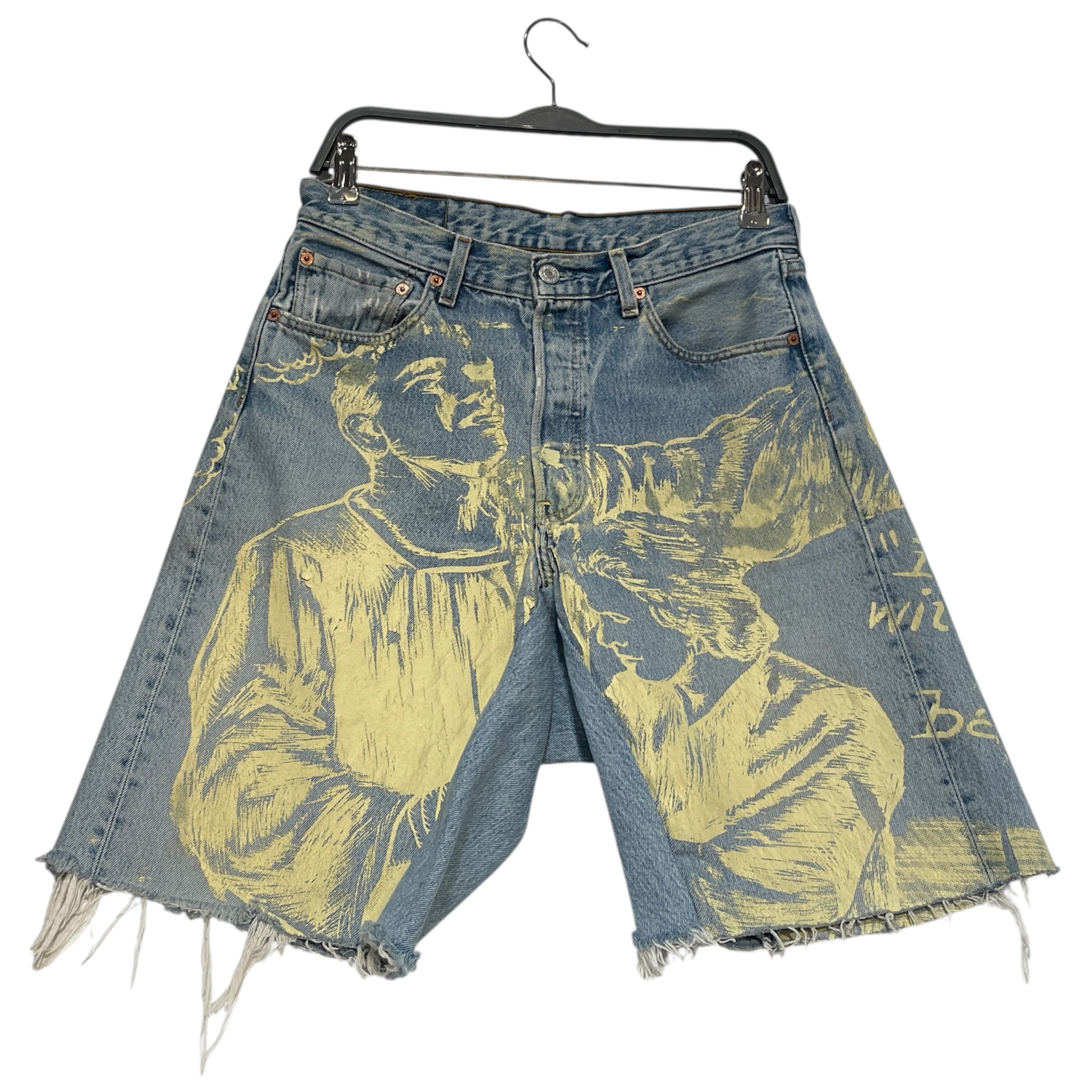 RRR123 RIVINGTON roi Rebis/Shorts/30/Denim/BLU/Graphic/Baptism Straight-Leg Short view 1