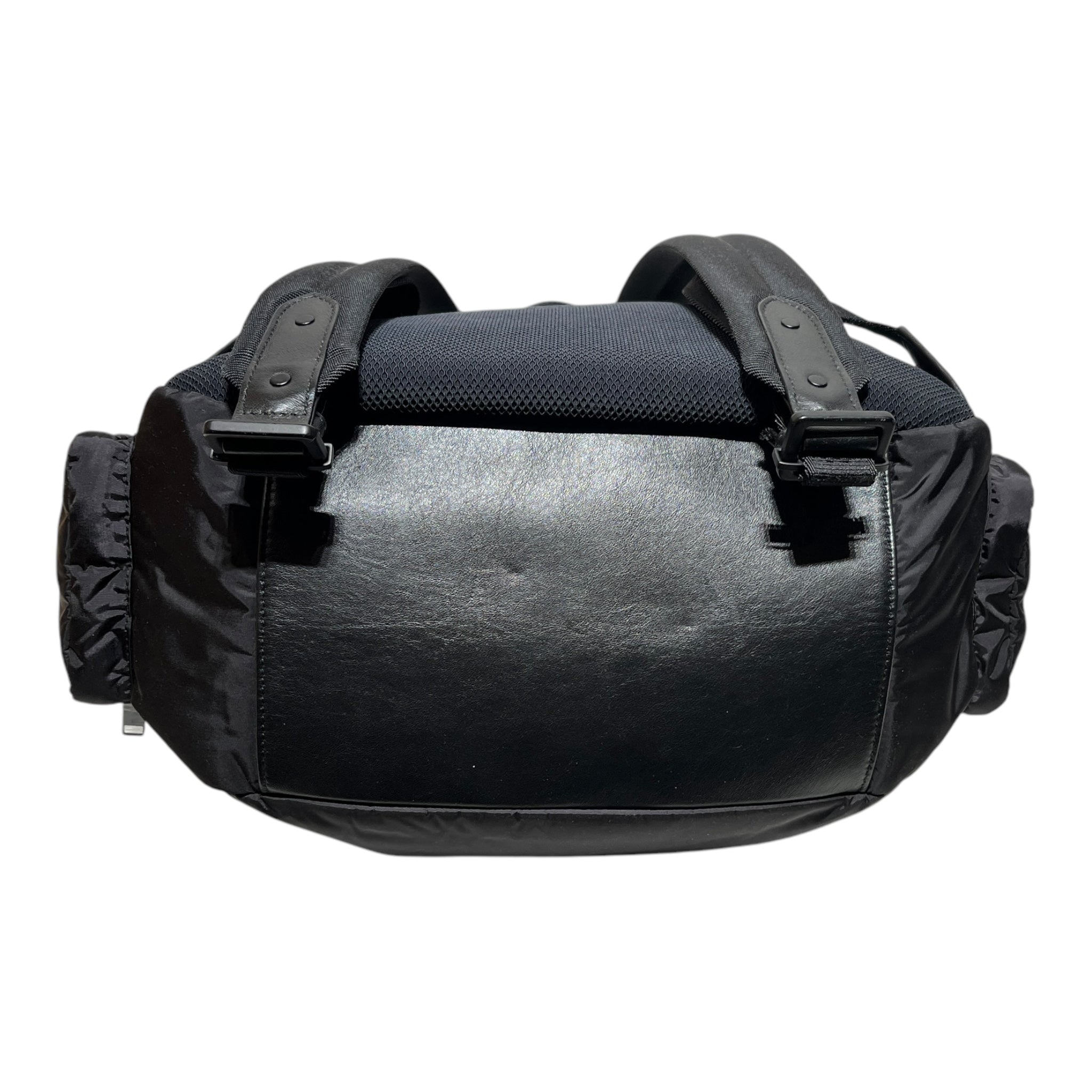 Christian Dior/Backpack/Nylon/BLK/MMW SADDLE BACKPACK view 5
