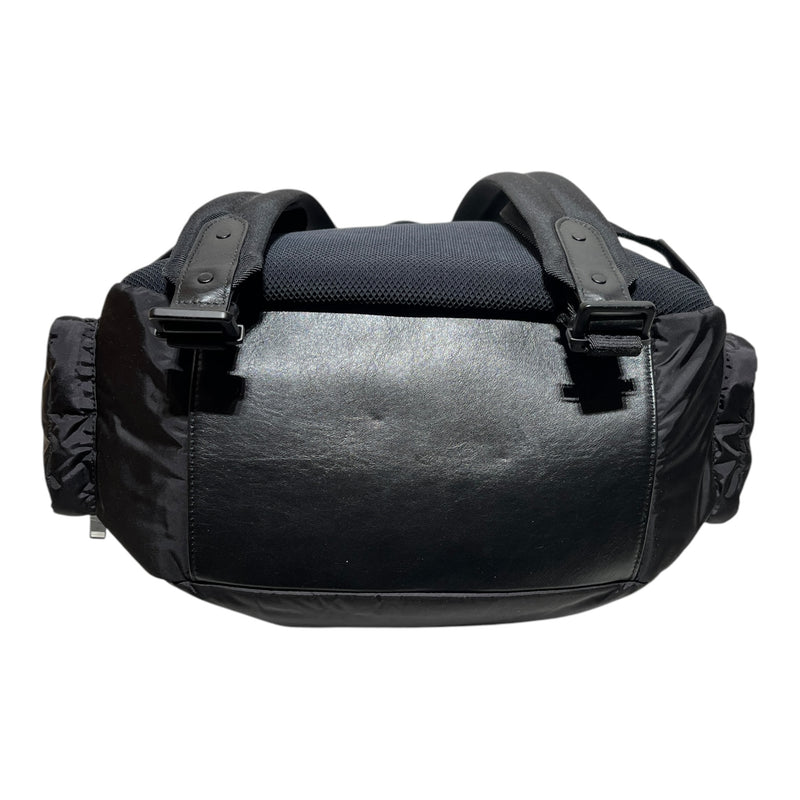 Christian Dior/Backpack/Nylon/BLK/MMW SADDLE BACKPACK