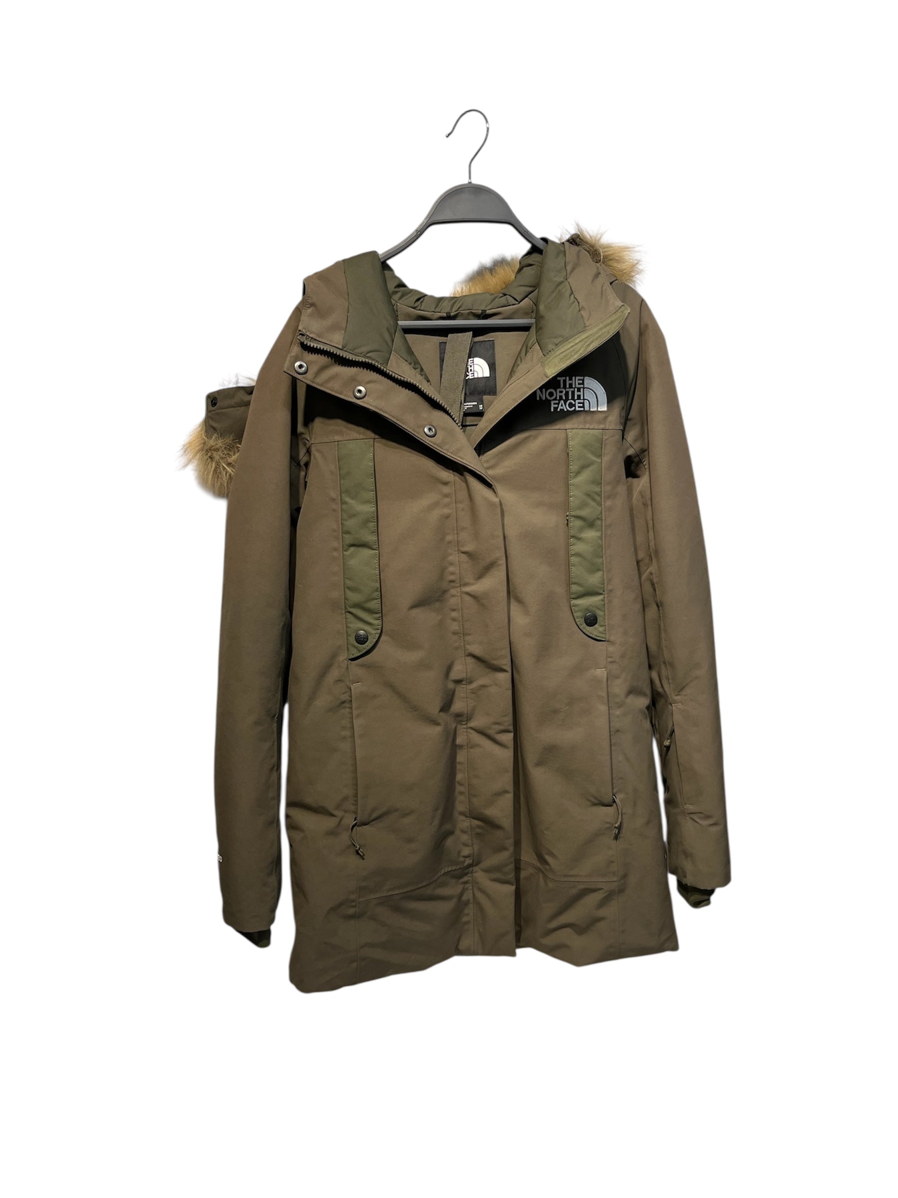 THE NORTH FACE/Coat/XS/Nylon/GRN/ view 1