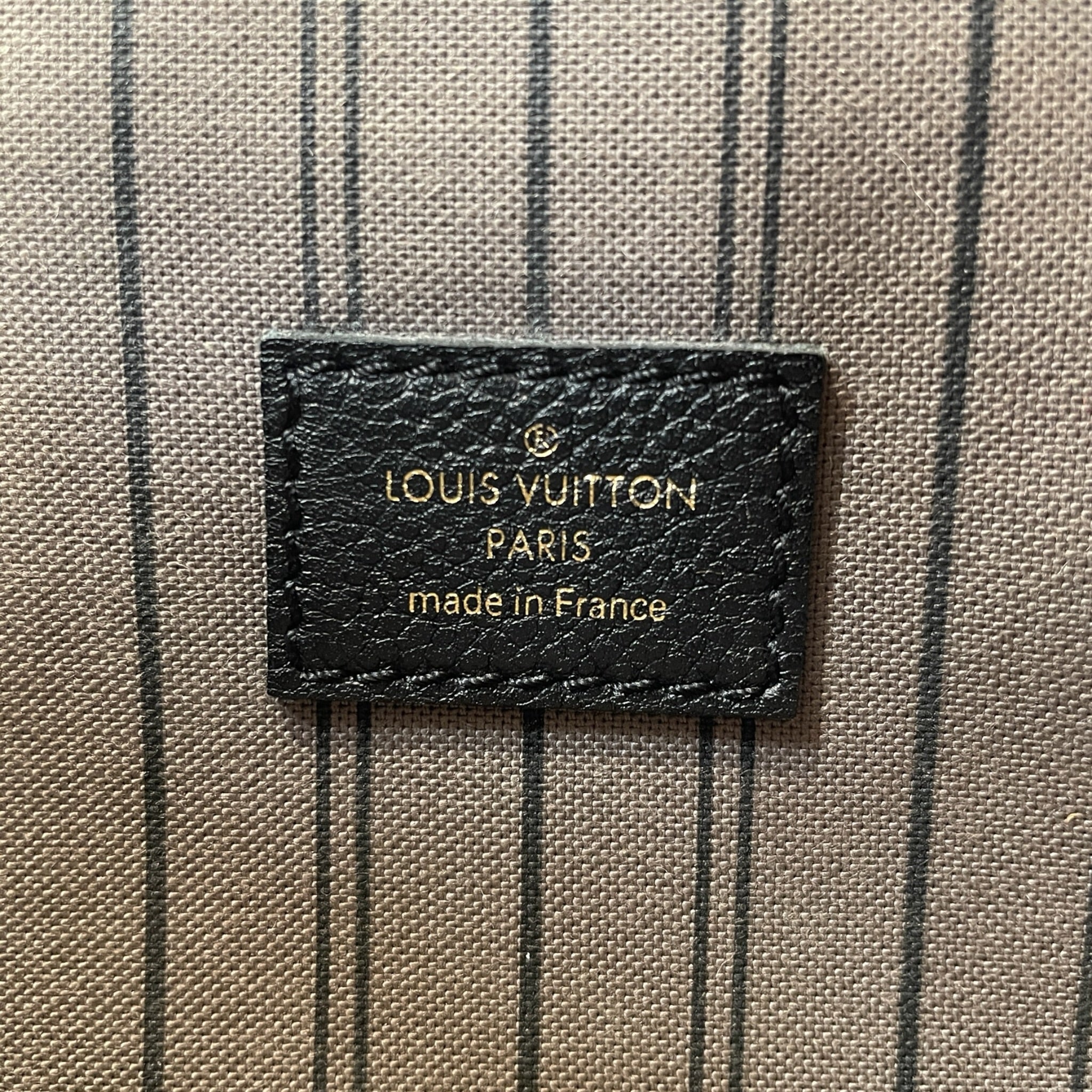LOUIS VUITTON/Cross Body Bag/Monogram/Leather/BLK/Pochette Metis view 3