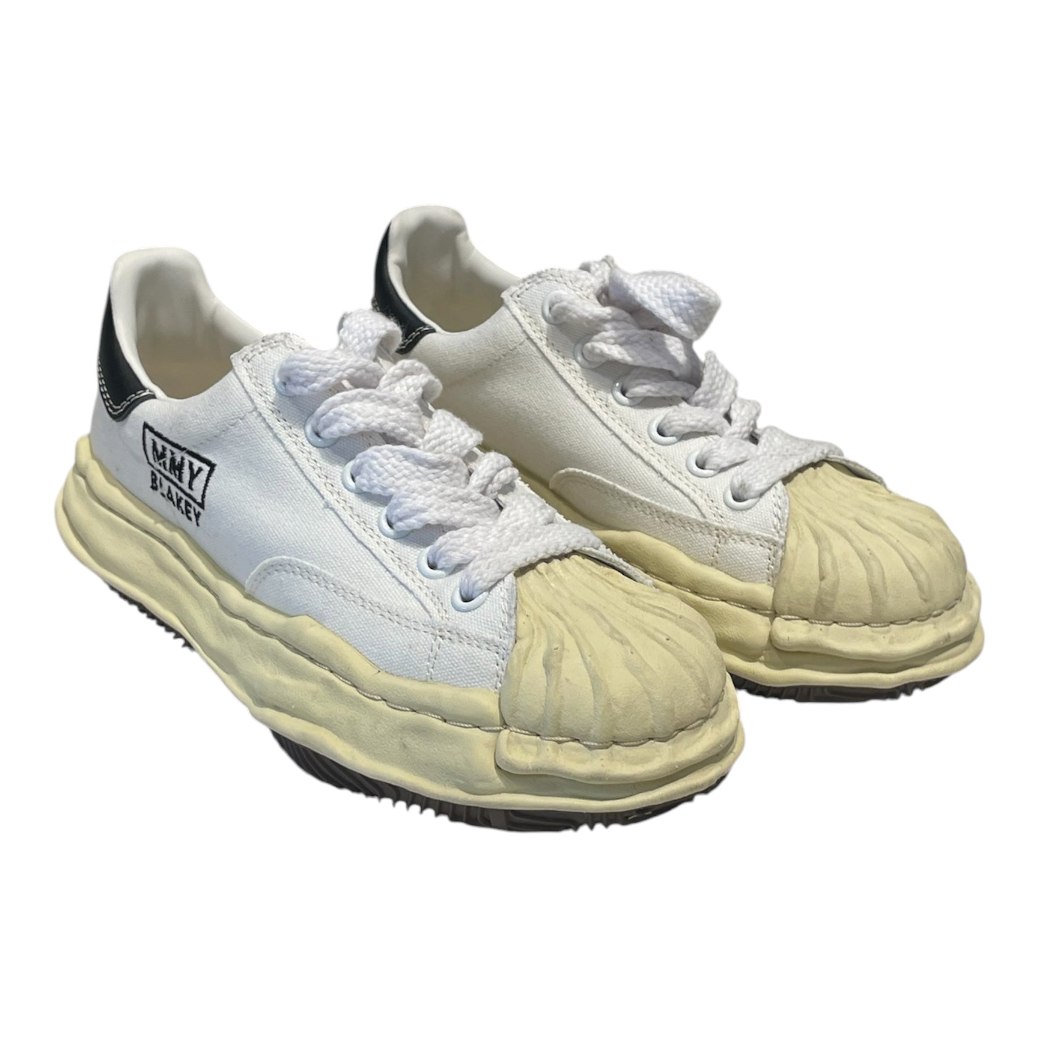 MIHARA YASUHIRO/Low-Sneakers/EU 40/Cotton/WHT/ view 1