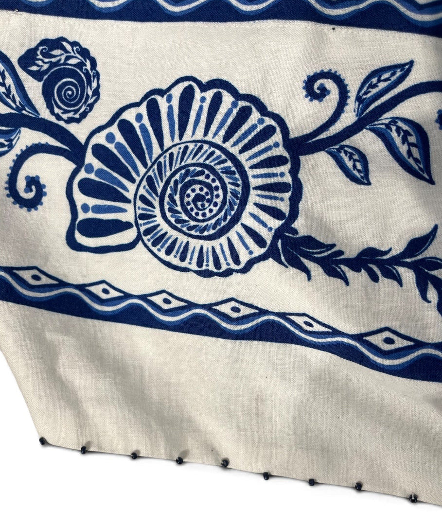 FARM Rio/Dress/S/Floral Pattern/Linen/WHT/SHELL GARDEN DRESS view 7