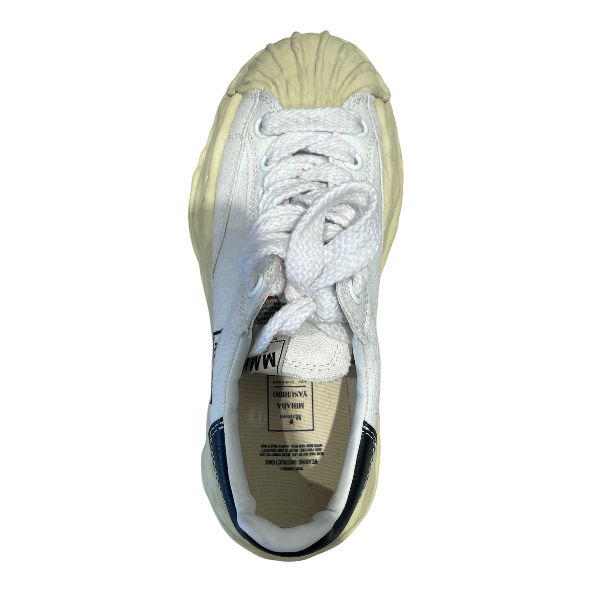 MIHARA YASUHIRO/Low-Sneakers/EU 40/Cotton/WHT/ view 3