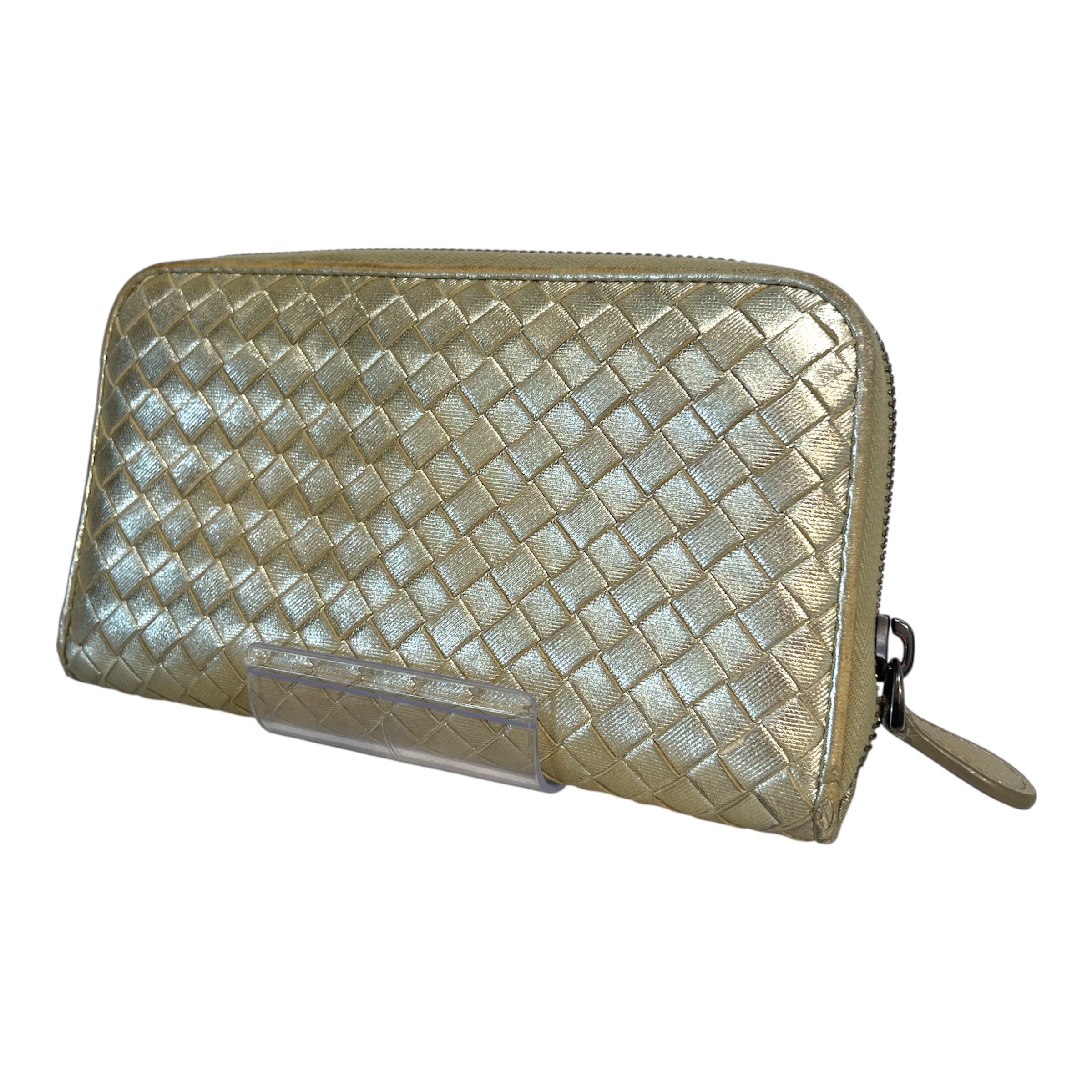 BOTTEGA VENETA/Clutch Bag/Leather/GLD/ view 1