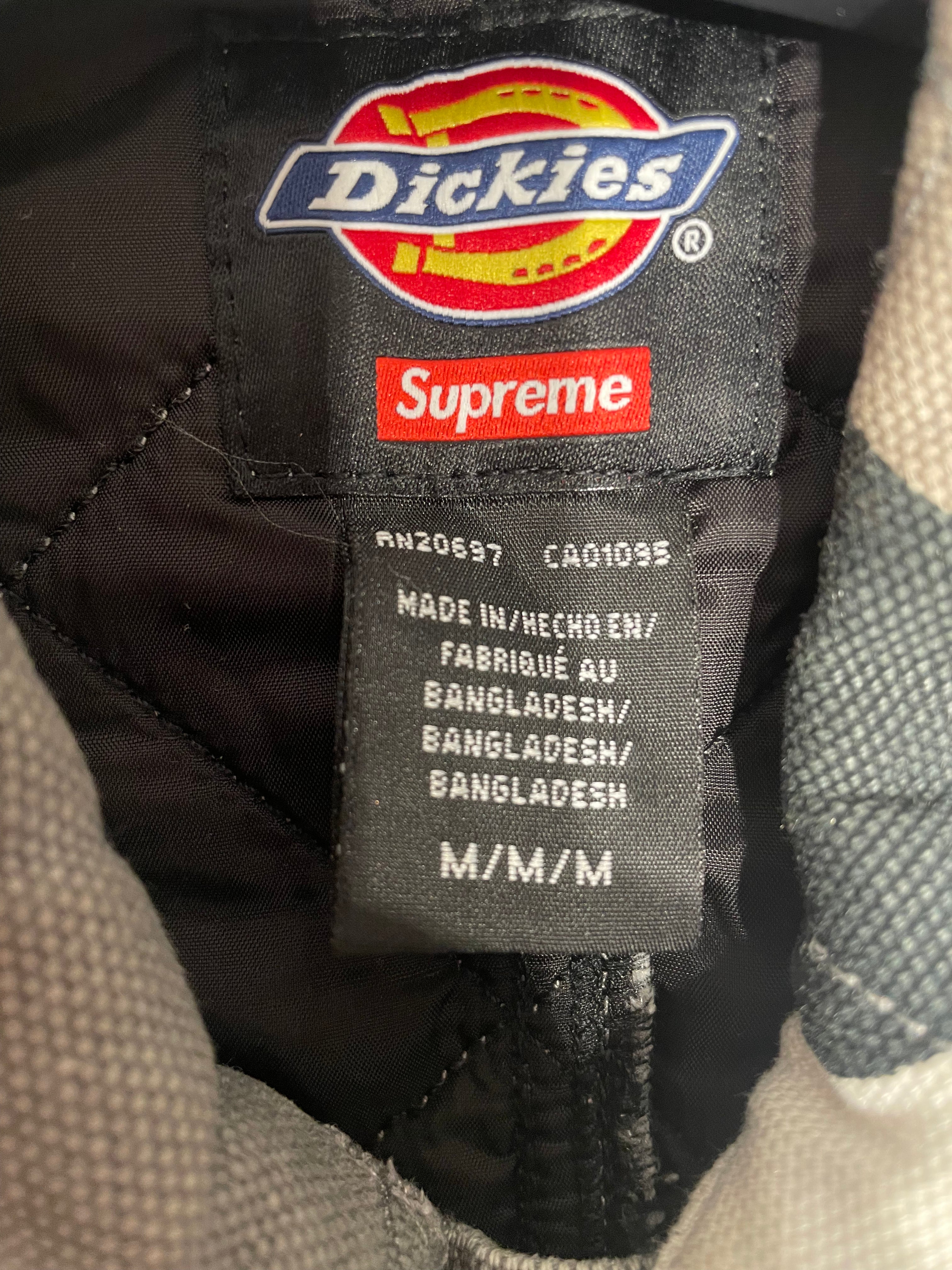 DICKIES/Supreme/Suits/M/Camouflage/Cotton/GRY/Dickies x Supreme Coverall view 3