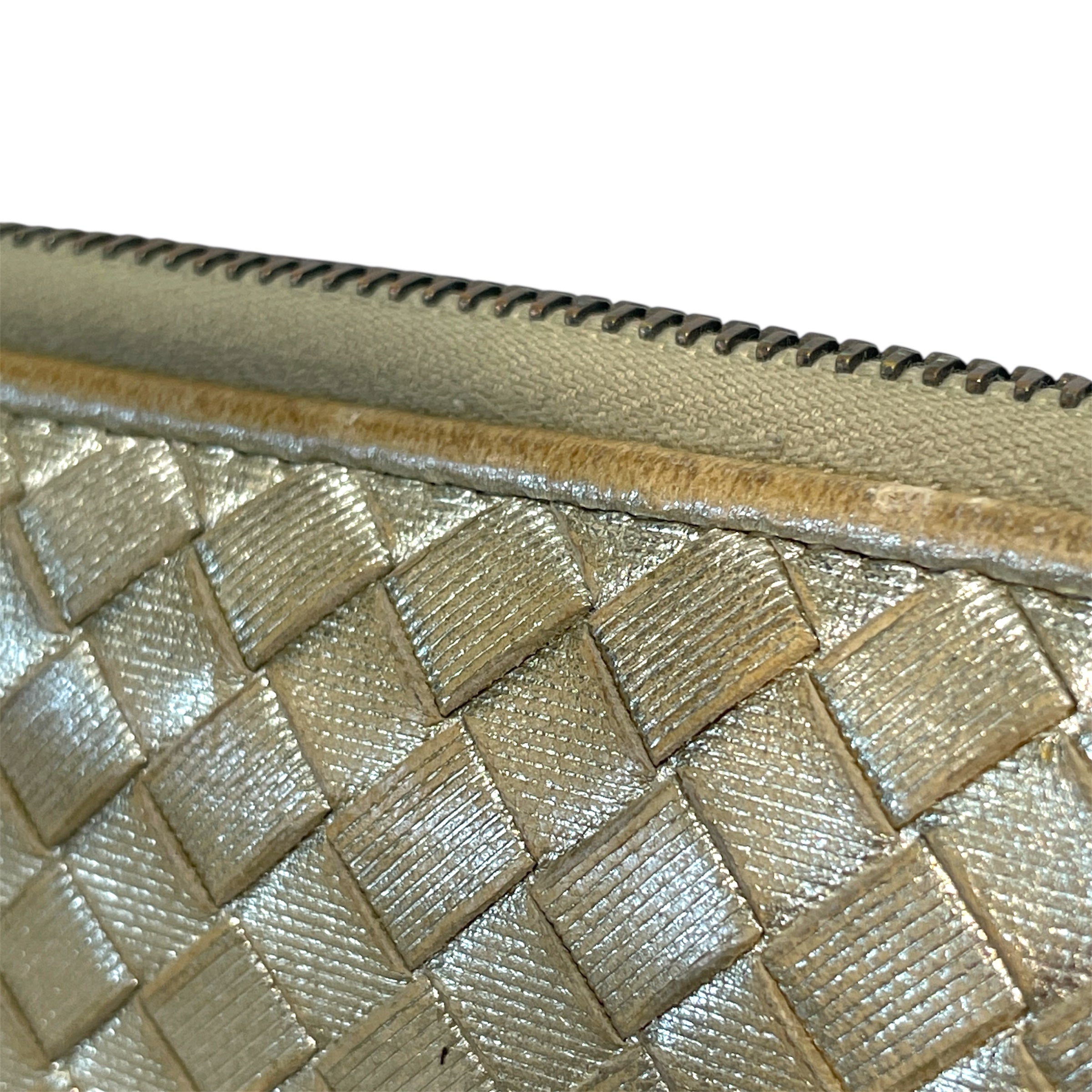 BOTTEGA VENETA/Clutch Bag/Leather/GLD/ view 3