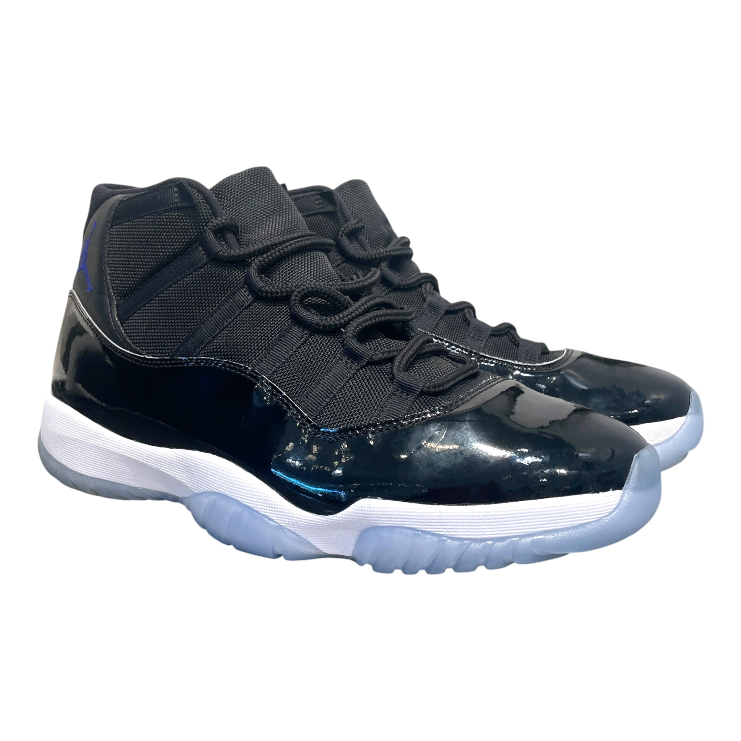 JORDAN BRAND/Hi-Sneakers/US 13/Leather/BLK/Space Jam 11s view 1