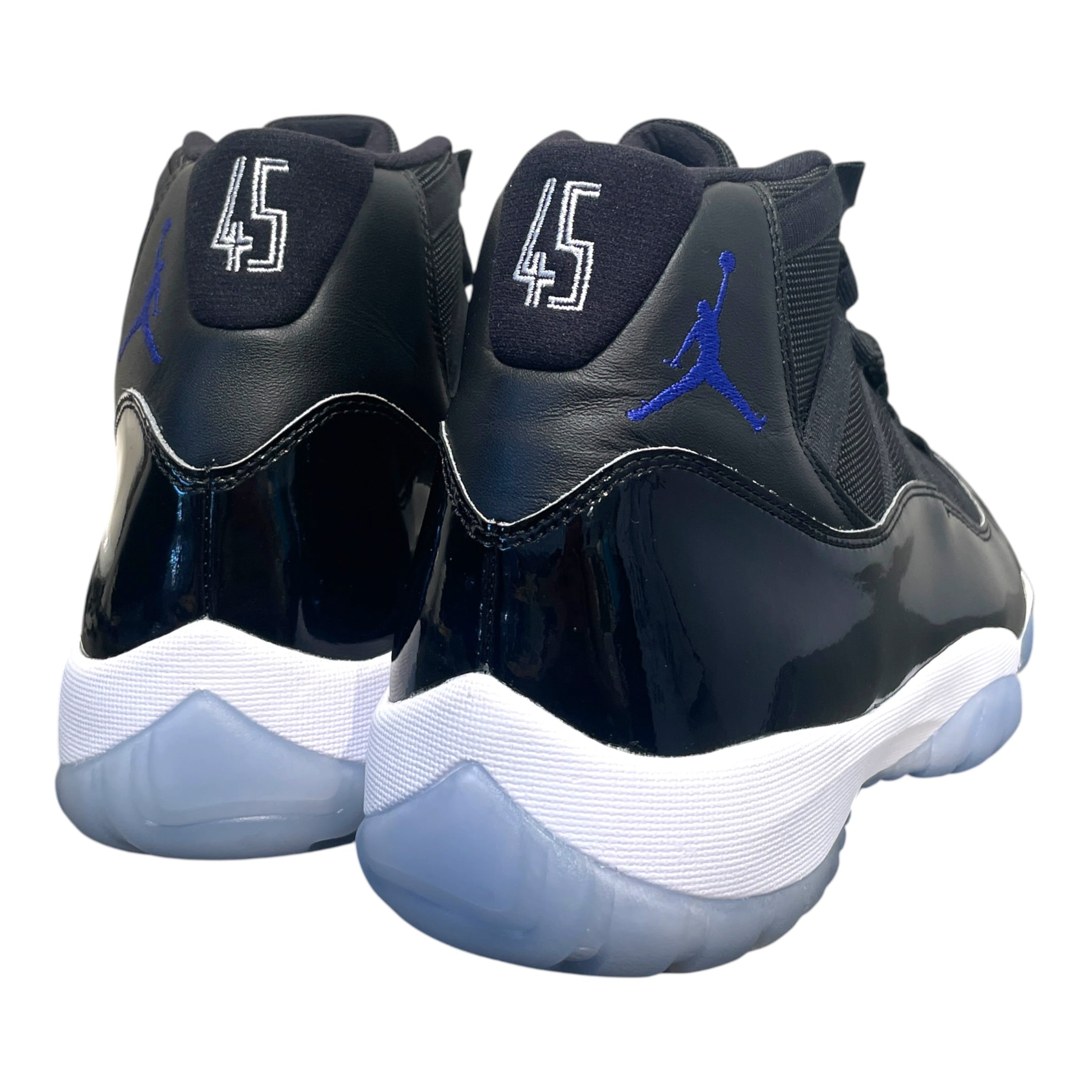 JORDAN BRAND/Hi-Sneakers/US 13/Leather/BLK/Space Jam 11s view 2