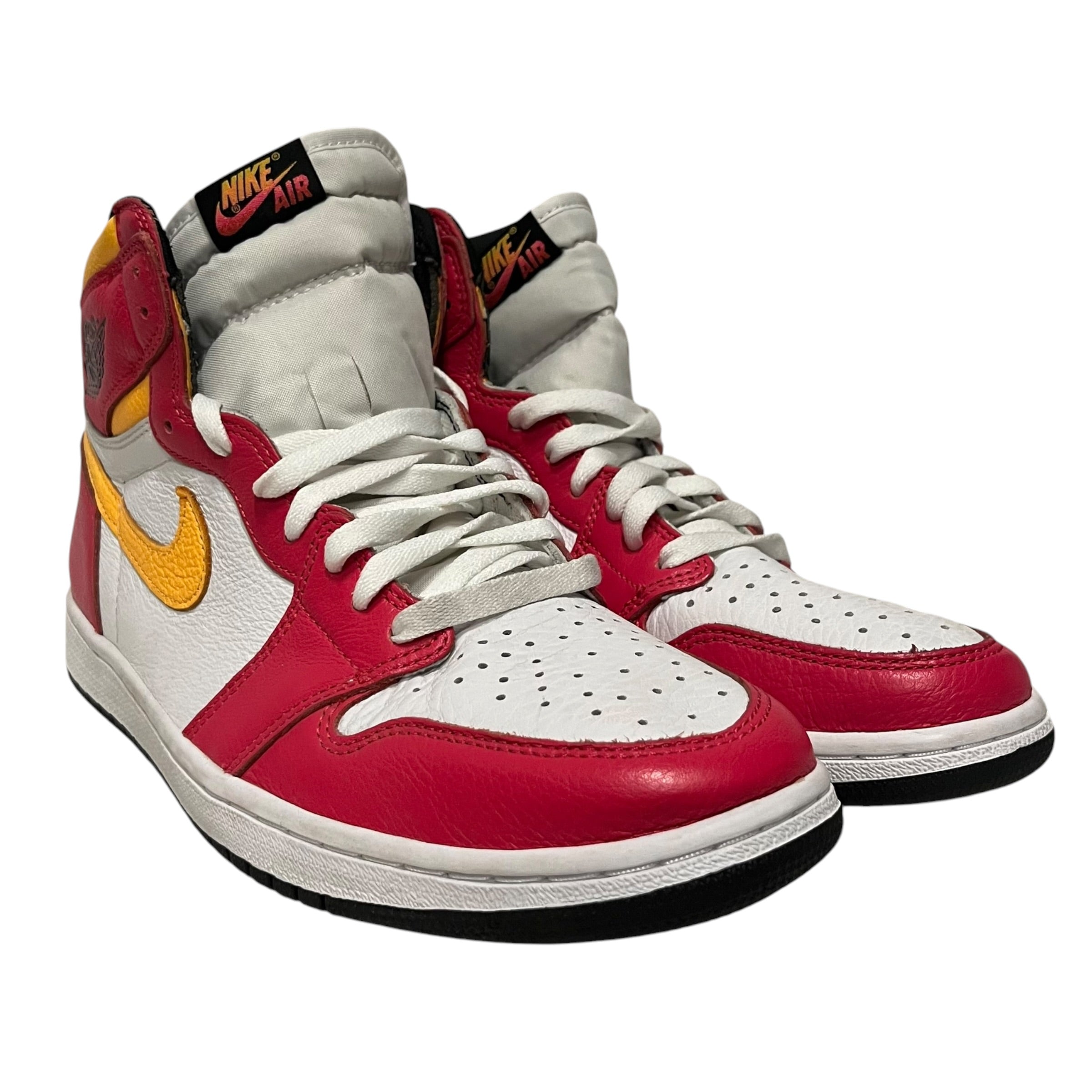 NIKE/Hi-Sneakers/US 11/Cotton/RED/U-Tip/light fusion view 1