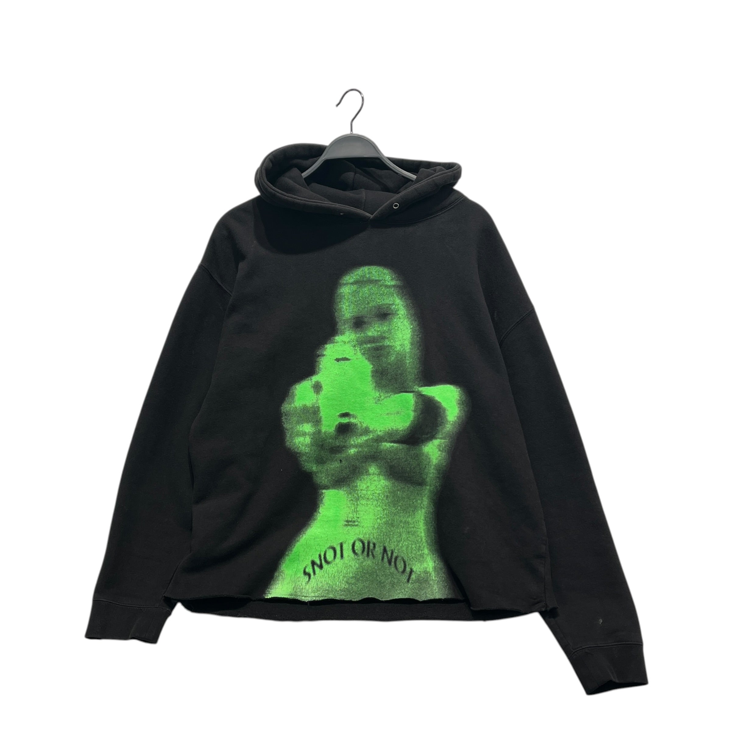 Homixide Gang/Hoodie/L/Cotton/BLK/WOMAN W A GUN view 1