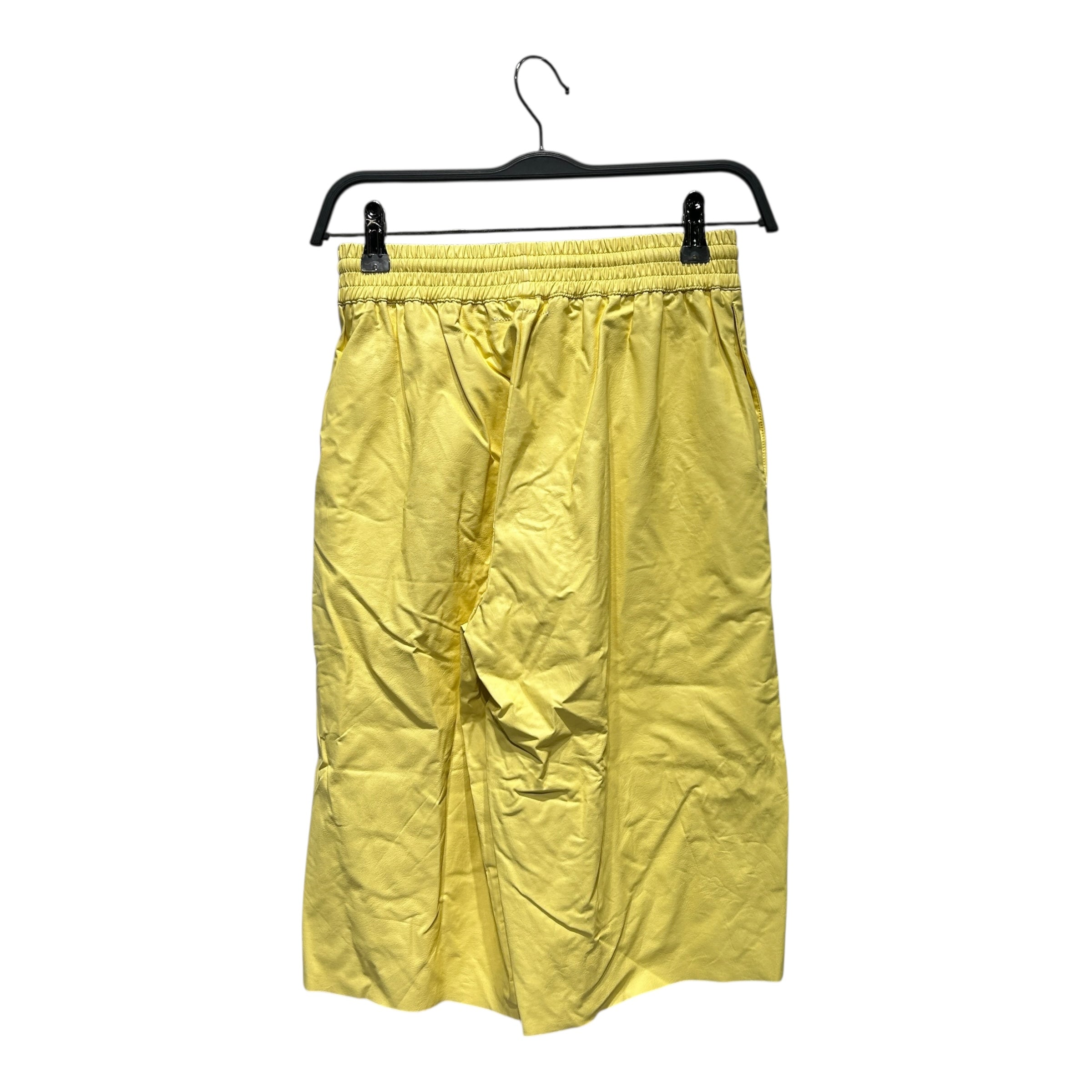 MM6/Shorts/XS/Leather/YEL/ view 2