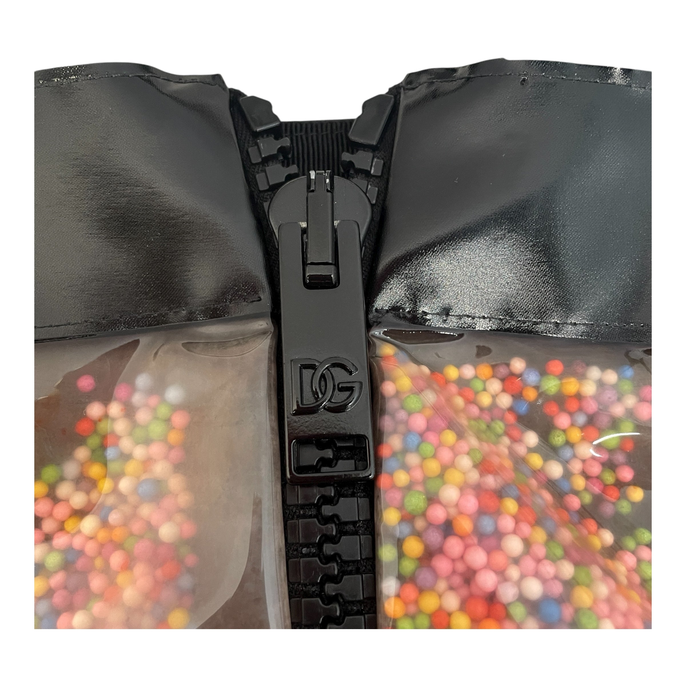 DOLCE&GABBANA/Skirt/40/All Over Print/Faux Leather/MLT/Seidenrock view 3