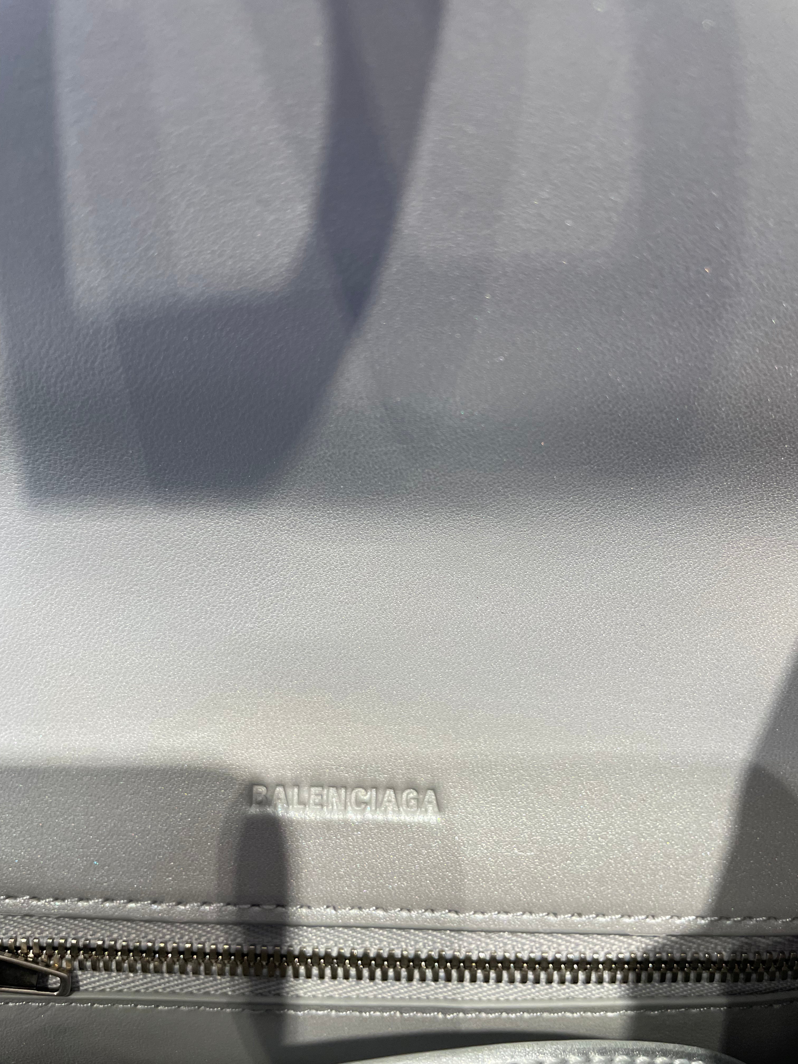 BALENCIAGA/Hand Bag/Leather/SLV/Balenciaga Sneakerhead bag view 3