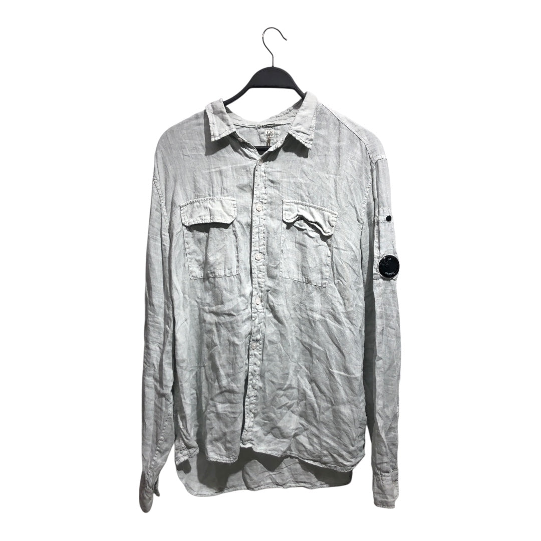 C.P.COMPANY/LS Shirt/XL/Cotton/BLU/ view 1