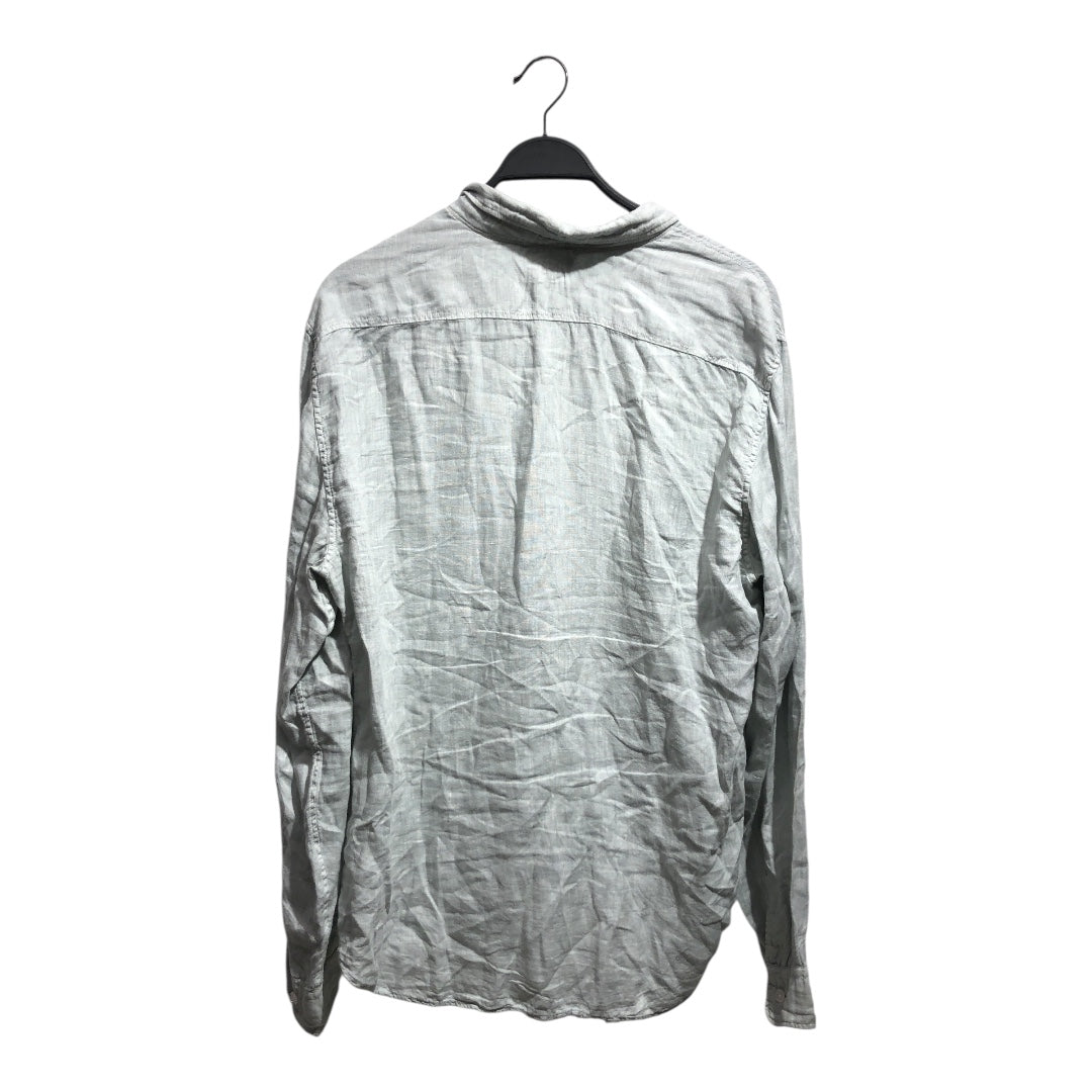 C.P.COMPANY/LS Shirt/XL/Cotton/BLU/ view 2