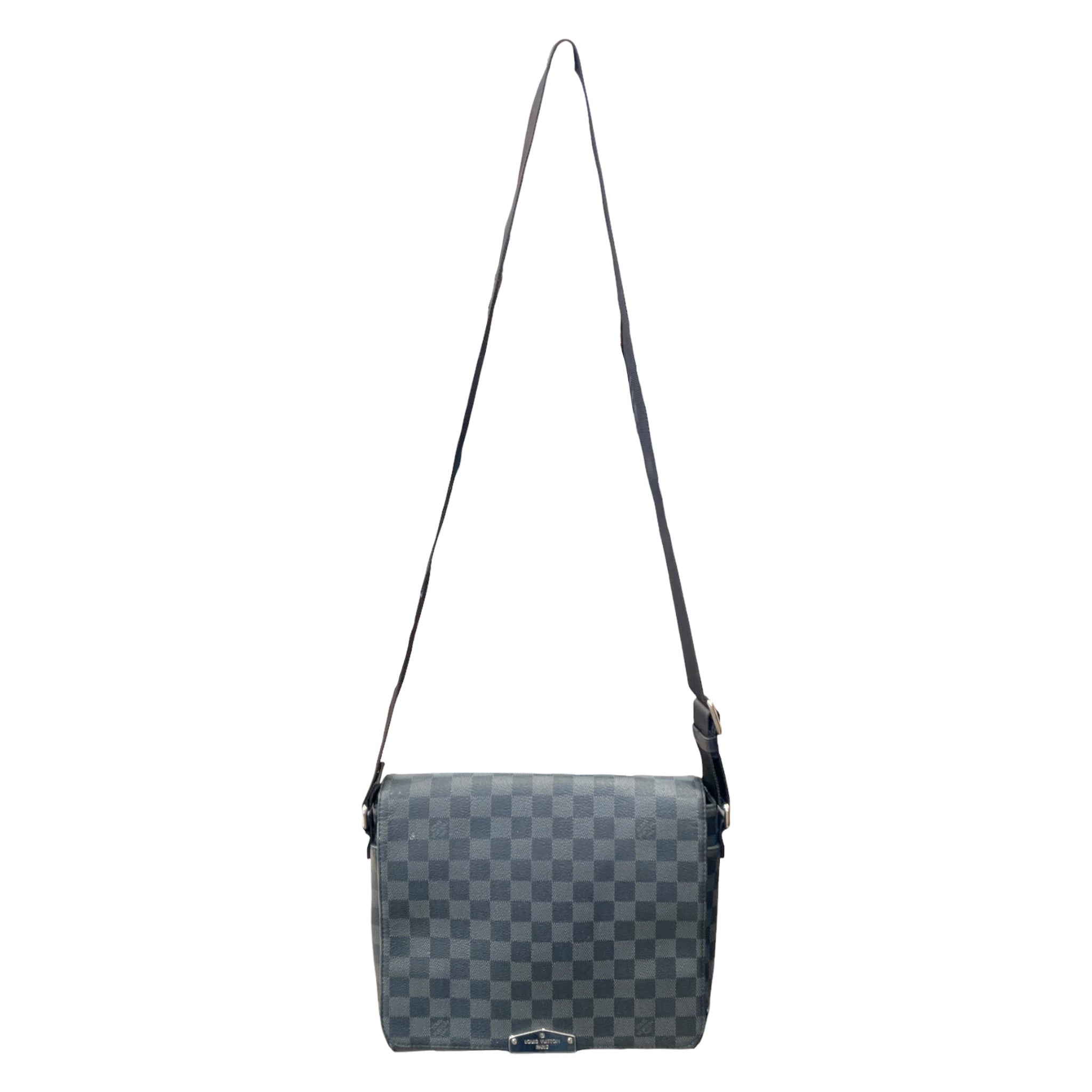 LOUIS VUITTON/Cross Body Bag/All Over Print/Leather/GRY/CA4210 - Messenger Bag view 4