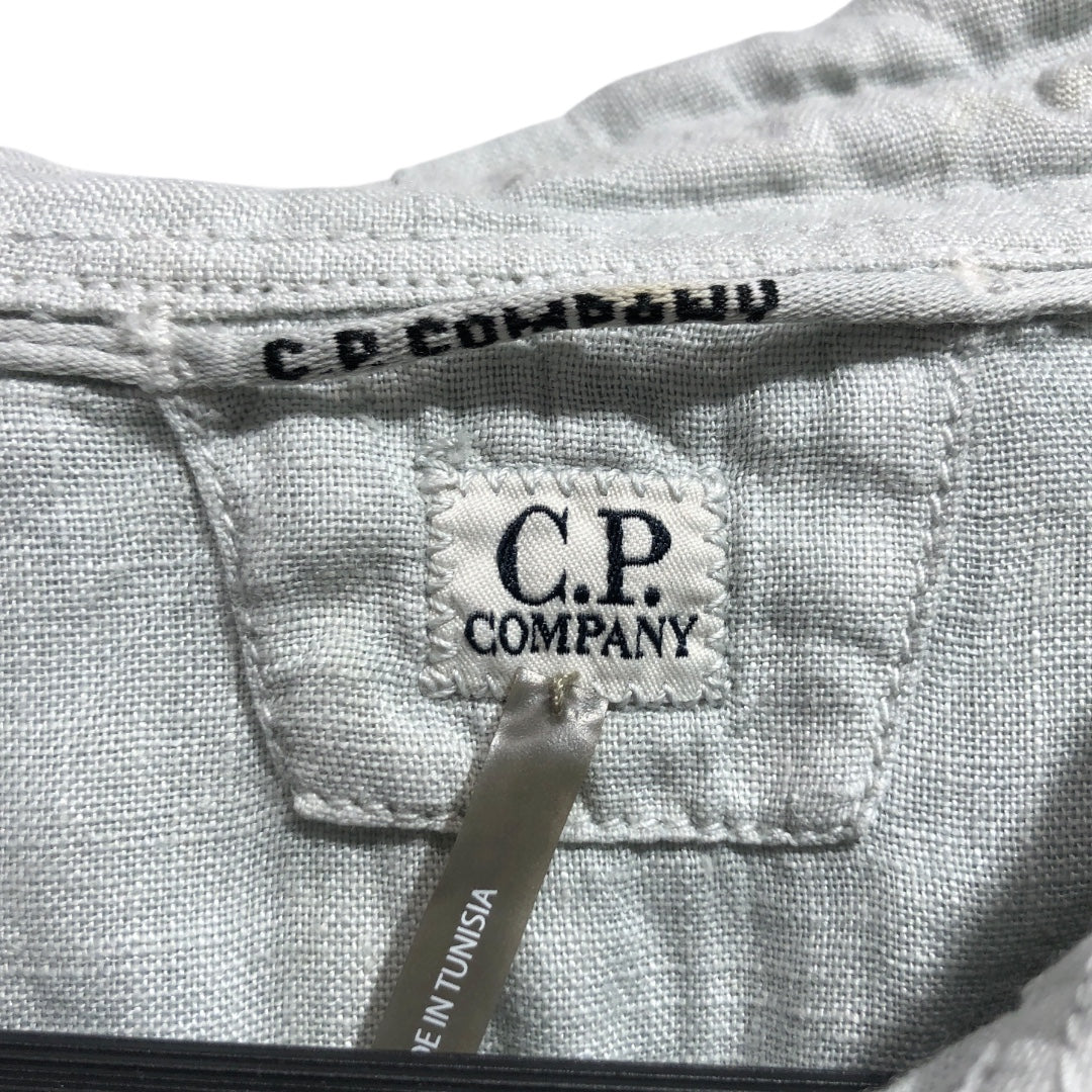 C.P.COMPANY/LS Shirt/XL/Cotton/BLU/ view 3
