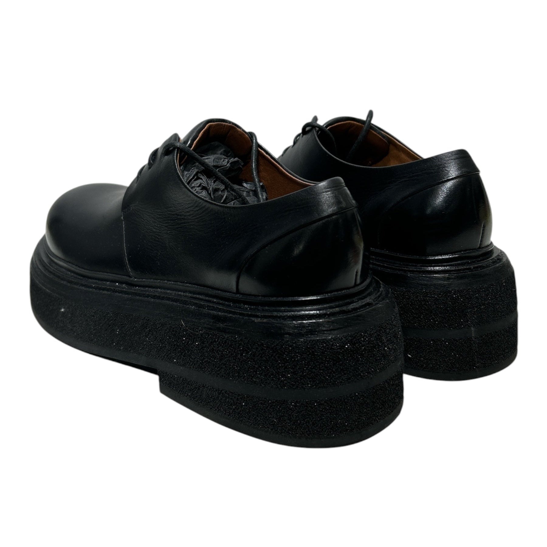 Marsell/Dress Shoes/US 6.5/Leather/BLK/PLATFORM view 2