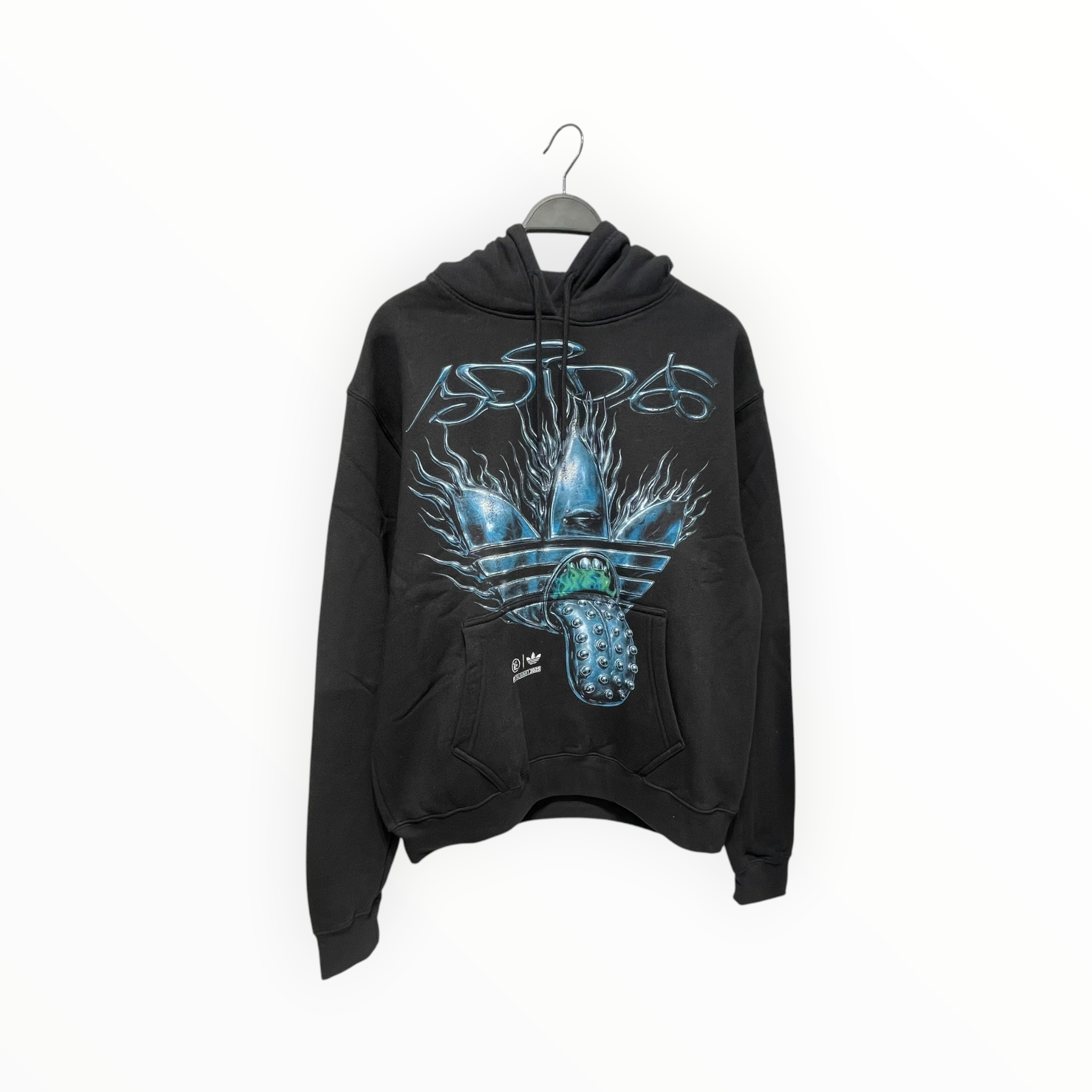 adidas/Hoodie/L/Graphic/Cotton/BLK/Oversize/FI SUMMIT 2025 ADIDAS COLLAB view 1