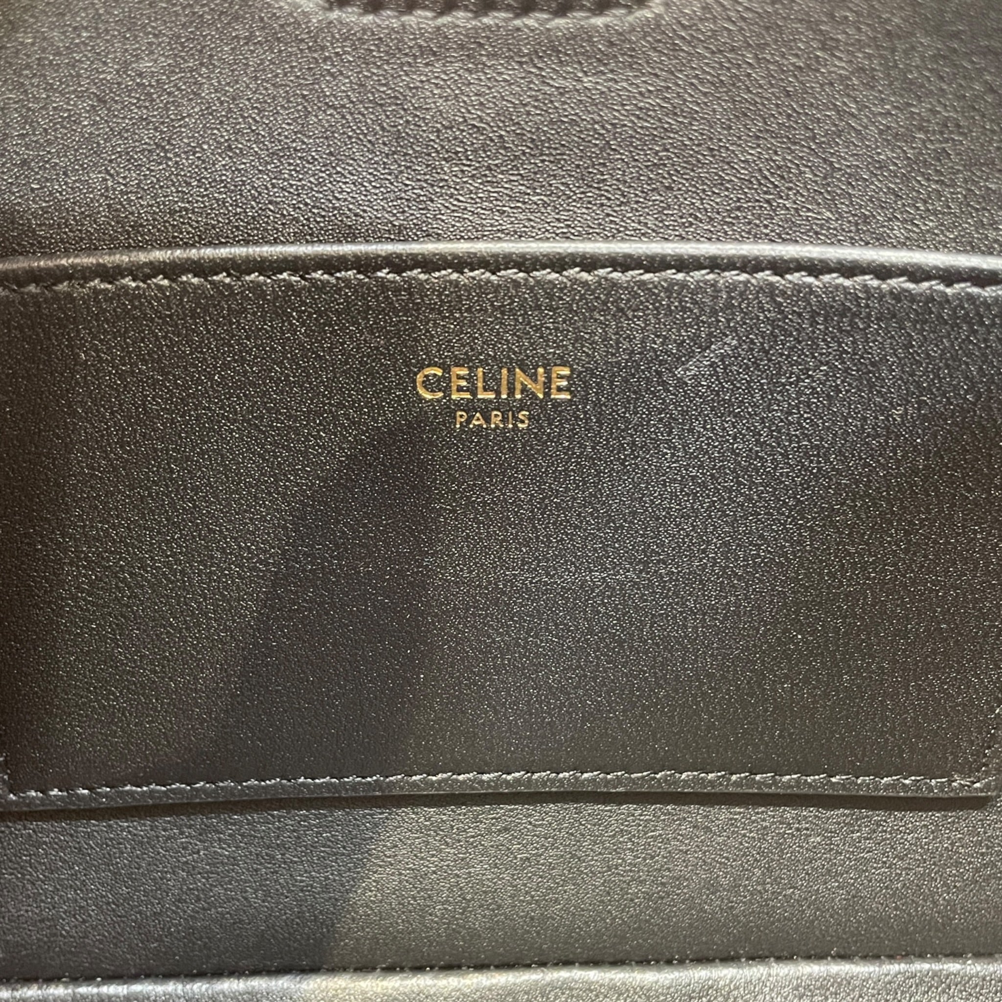 CELINE/Bag/Leather/BLK/celine view 3