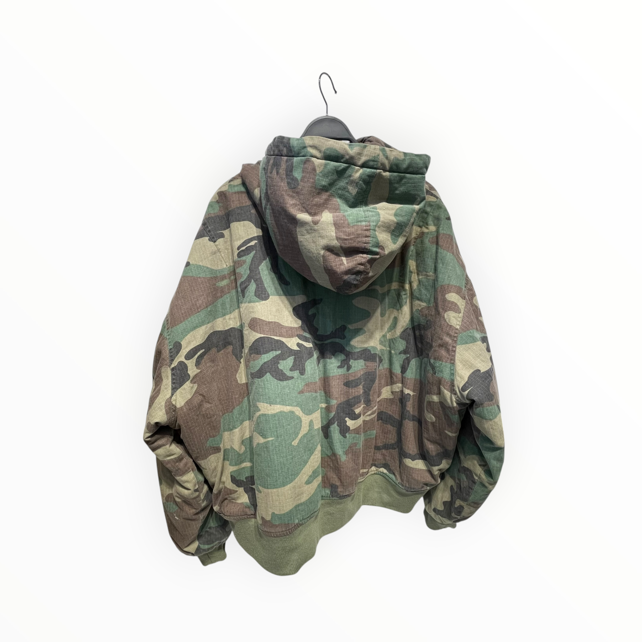 GALLERY RASPBERRY /Quilted Jkt/L/Cotton/GRN/Camouflage/CAMO GOLD ZIPPER JACKET view 2
