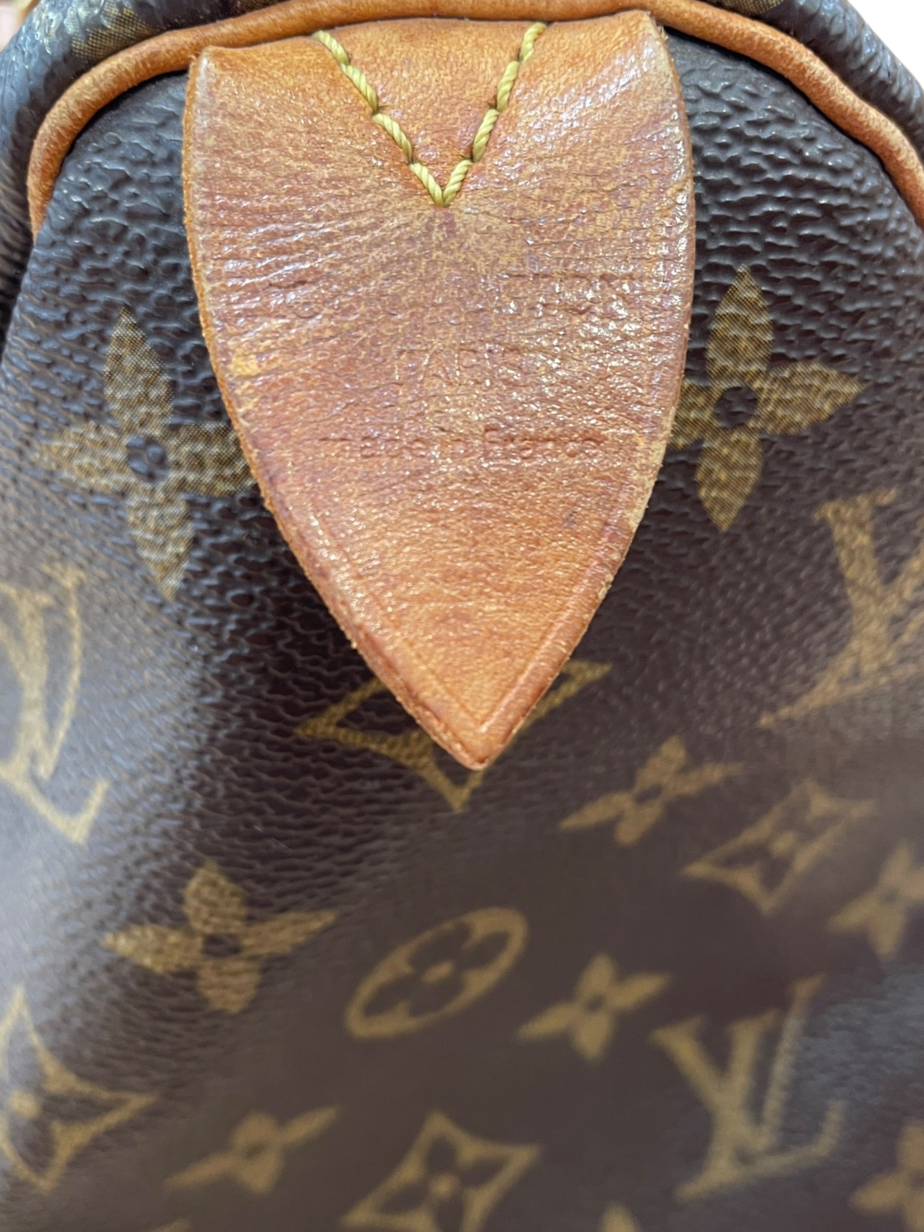 LOUIS VUITTON/Boston Bag/Monogram/Leather/BRW/LV Monogram Speedy view 4