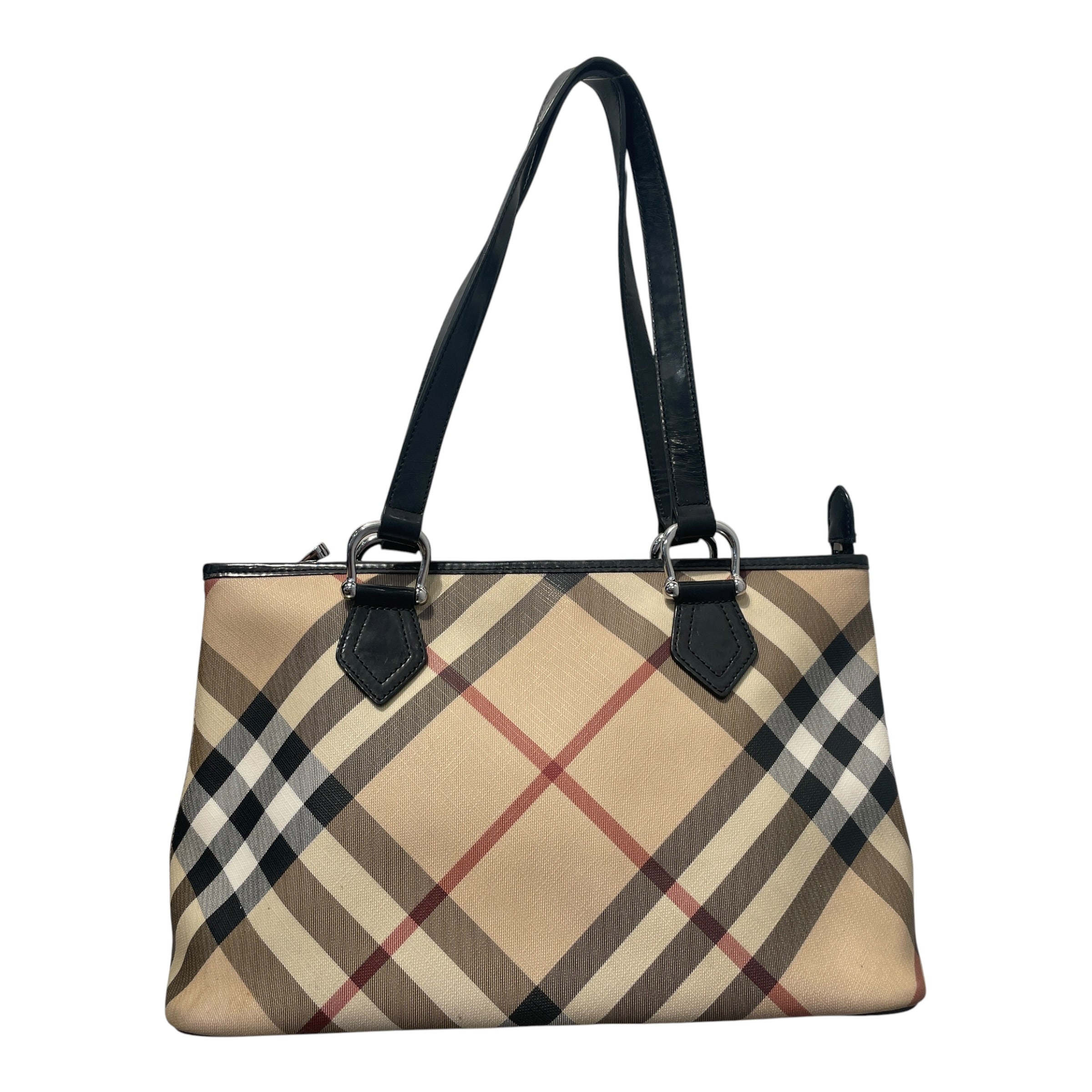 BURBERRY/Tote Bag/Stripe/Nylon/MLT/Nova Check Tote view 1