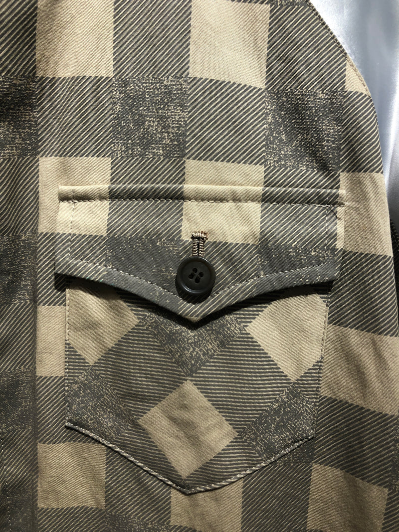 PPFM/Reversible Baseball Jkt/PNK/PLAID