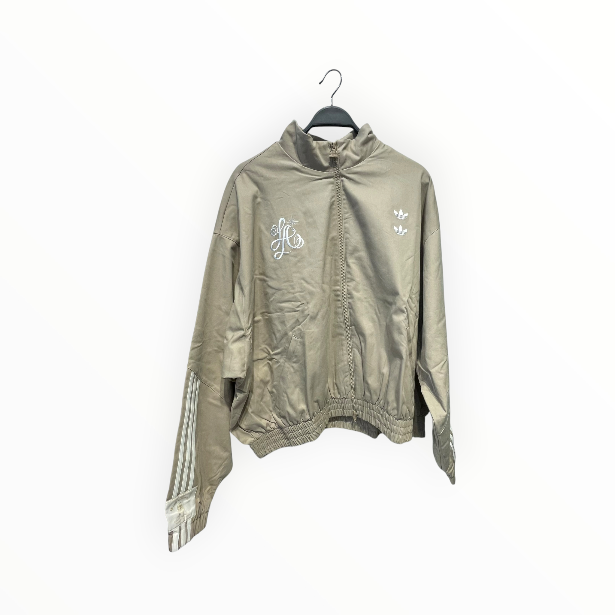 adidas/WILLY CHAVARRIA/Windbreaker/L/Cotton/BEG/white details chino jacket view 1