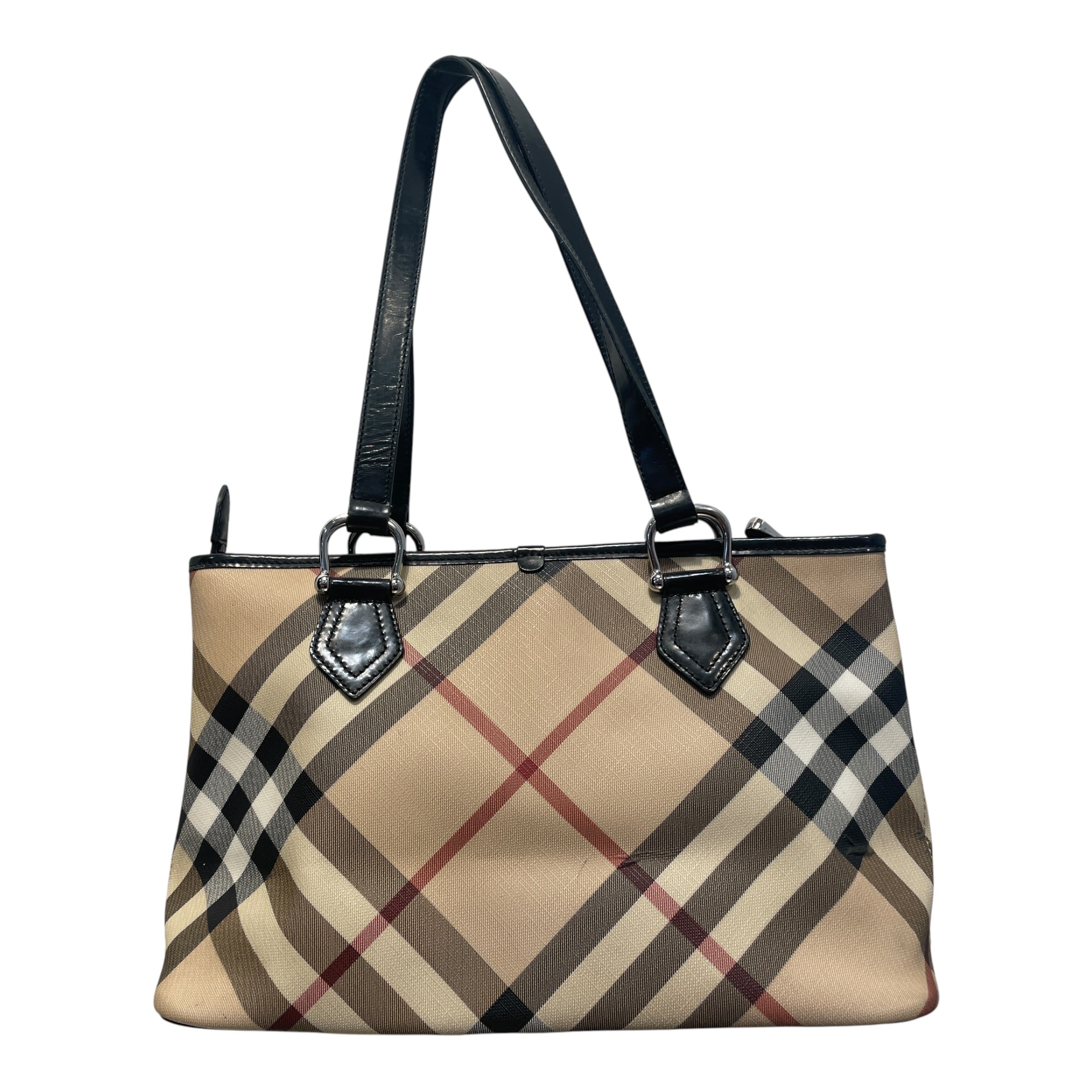 BURBERRY/Tote Bag/Stripe/Nylon/MLT/Nova Check Tote view 3