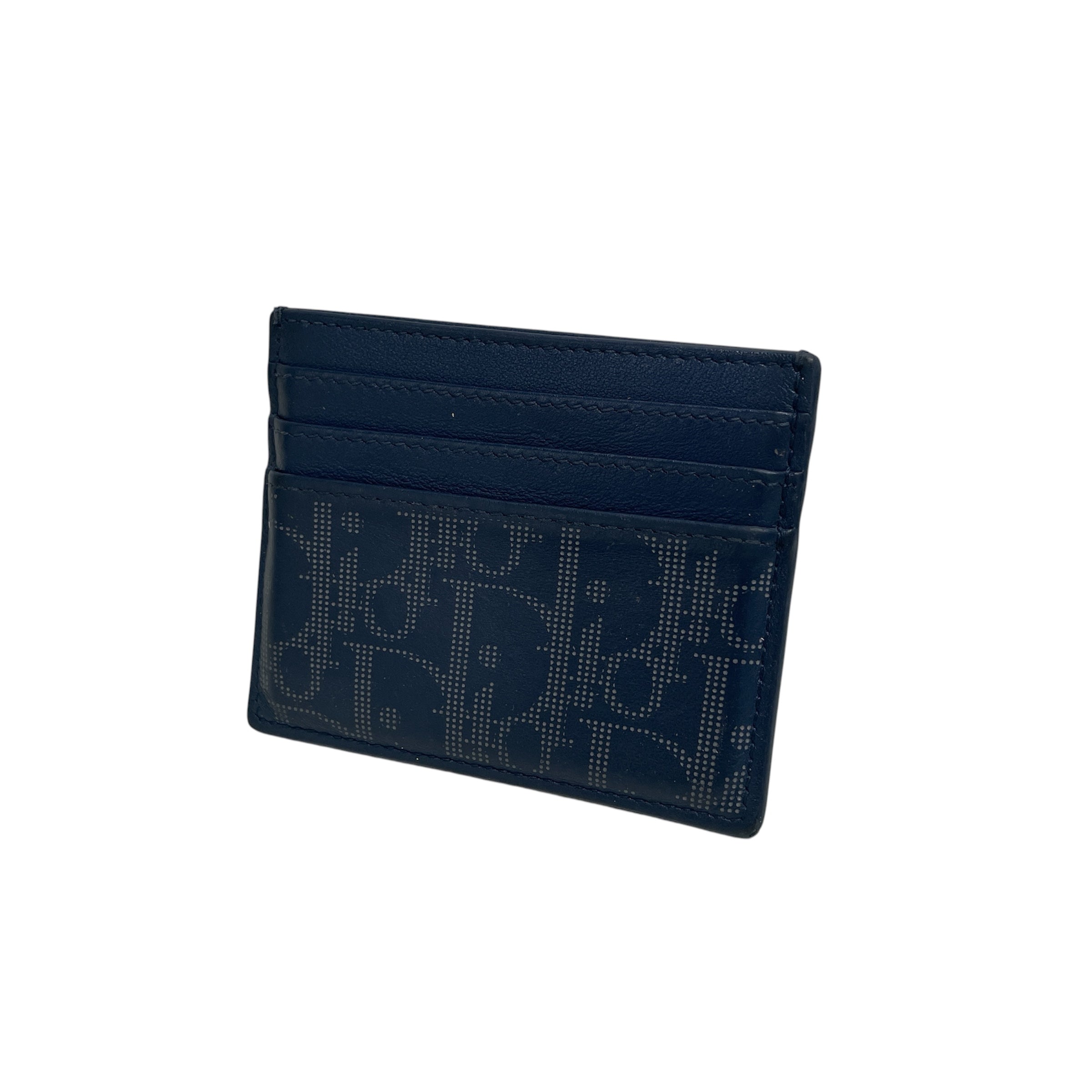 Christian Dior/Wallet/Monogram/Leather/BLU/M's/card holder w/ VKQ9X9Q view 2