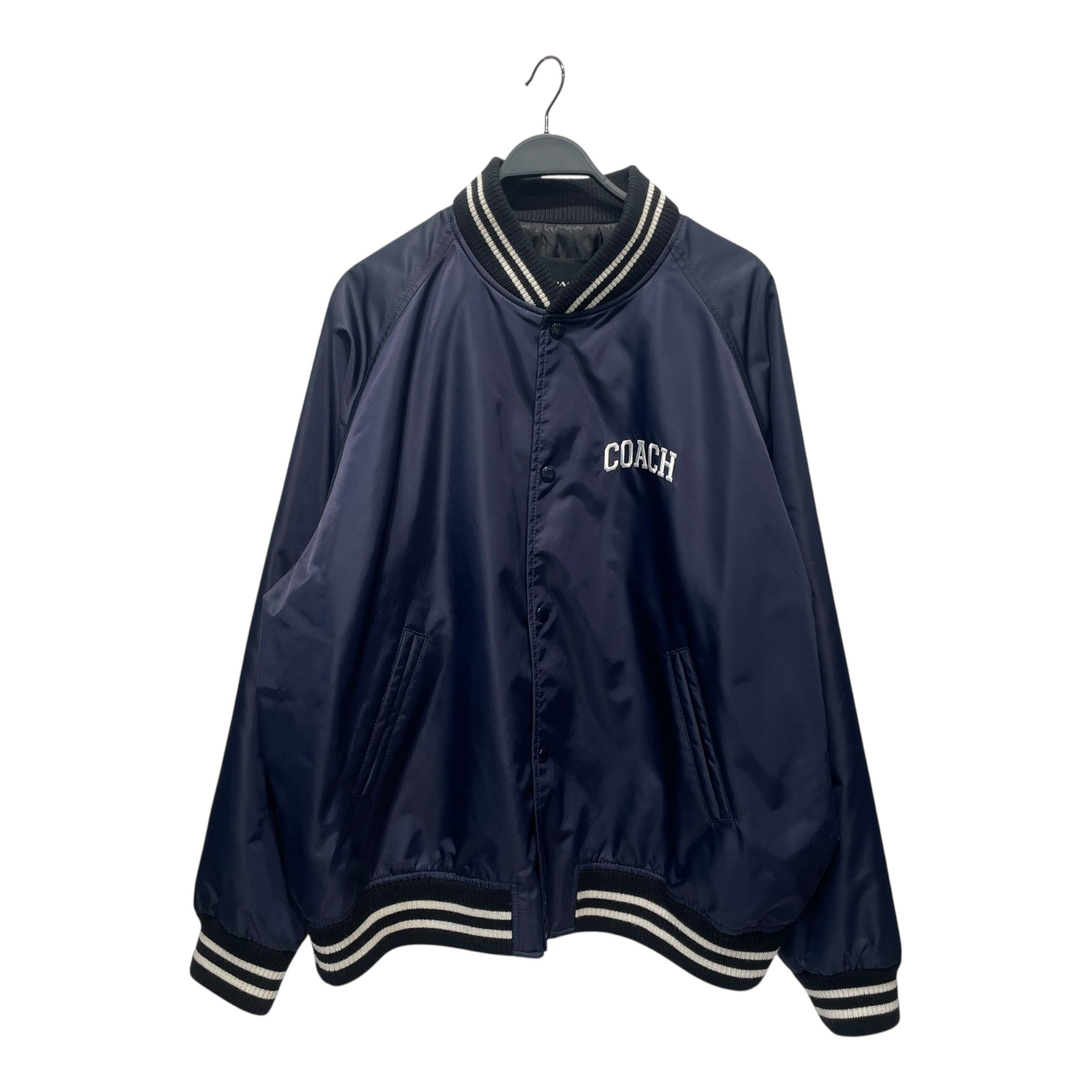COACH/Jacket/XXL/Nylon/NVY/ view 1