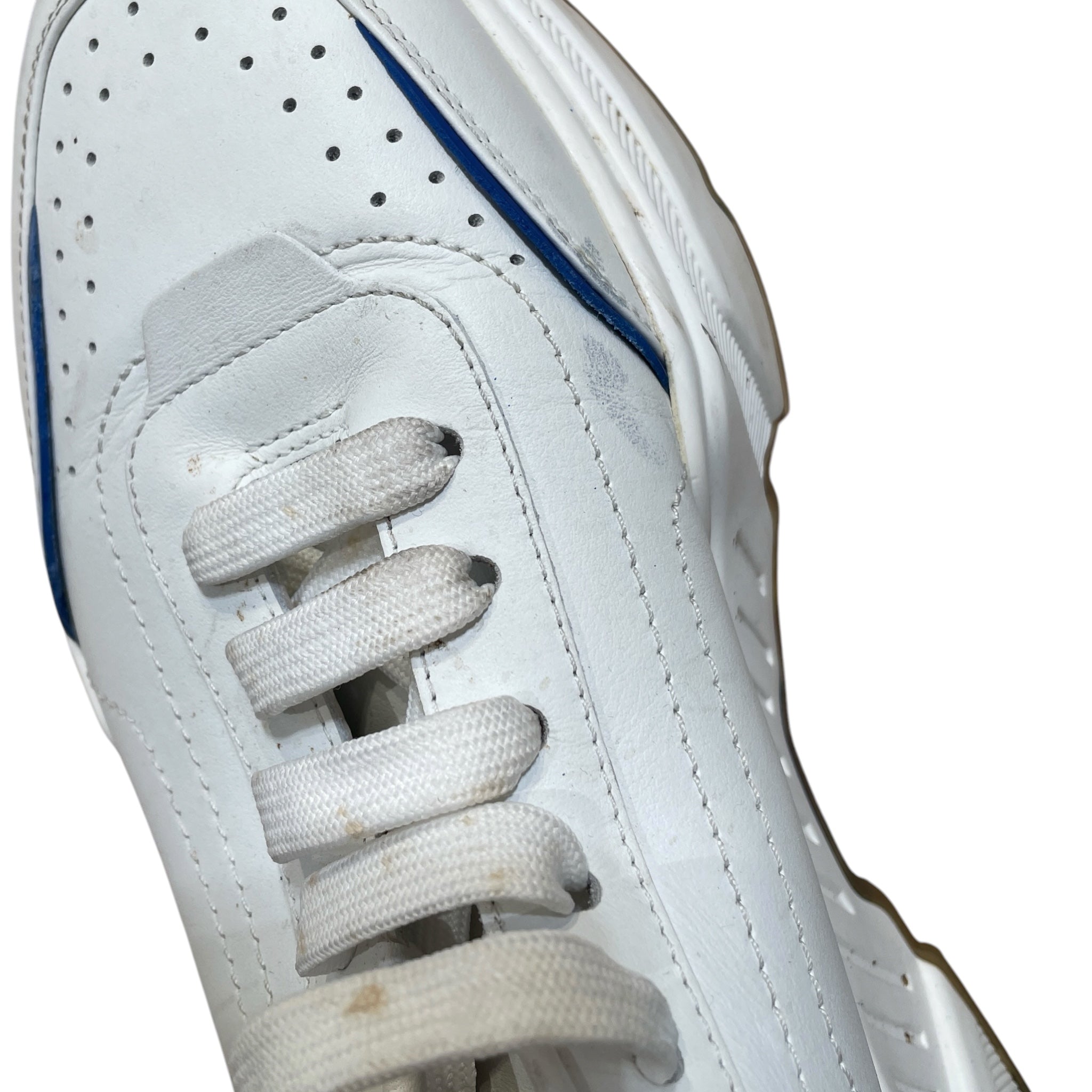 DOLCE&GABBANA/Low-Sneakers/UK 9/Leather/WHT/Daymaster White/Blue view 6